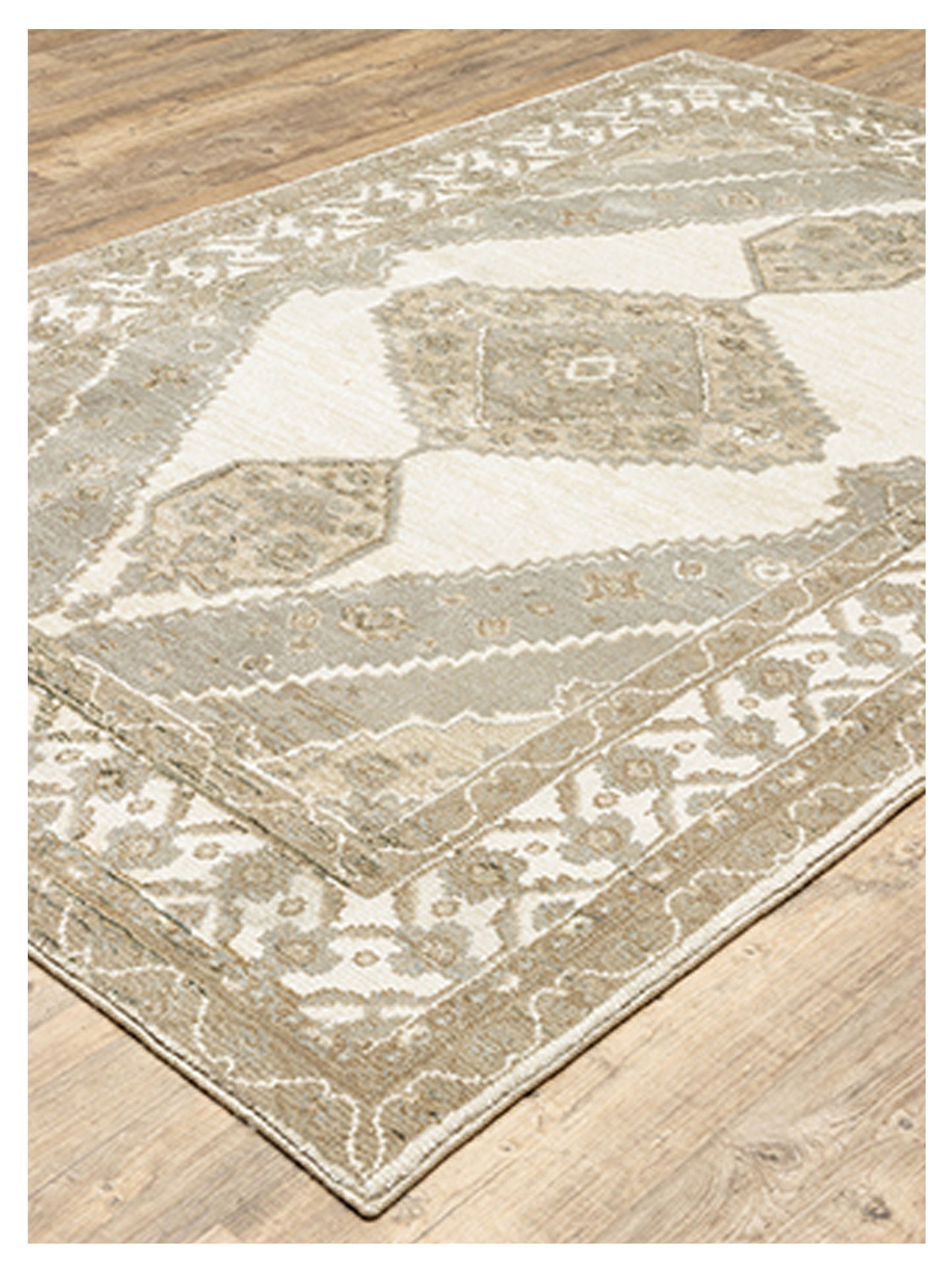 Oriental Weavers ANDORRA 298C0 Beige Ivory Traditional Machinemade Rug