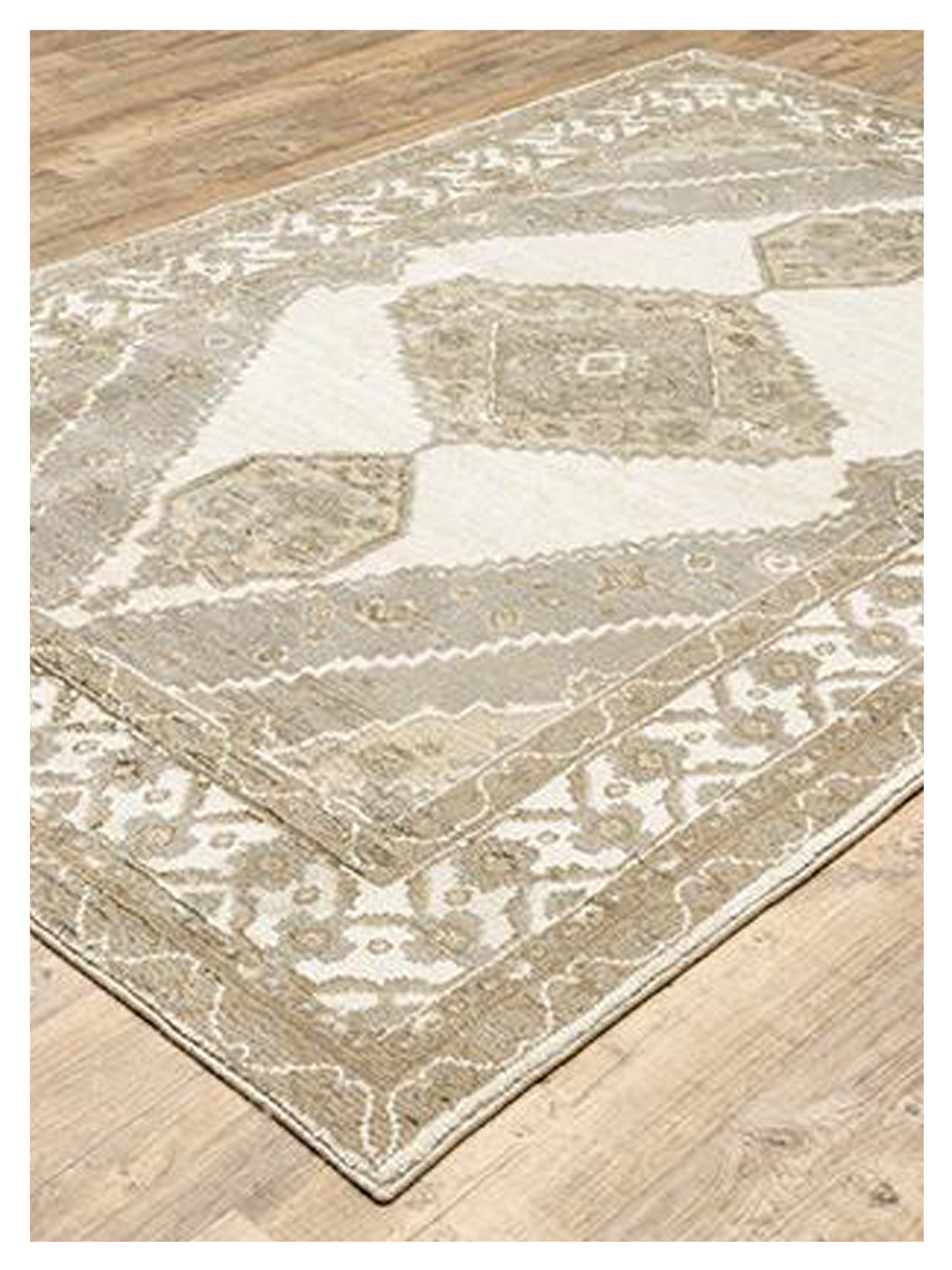 Oriental Weavers ANDORRA 298C0 Beige Ivory Traditional Machinemade Rug