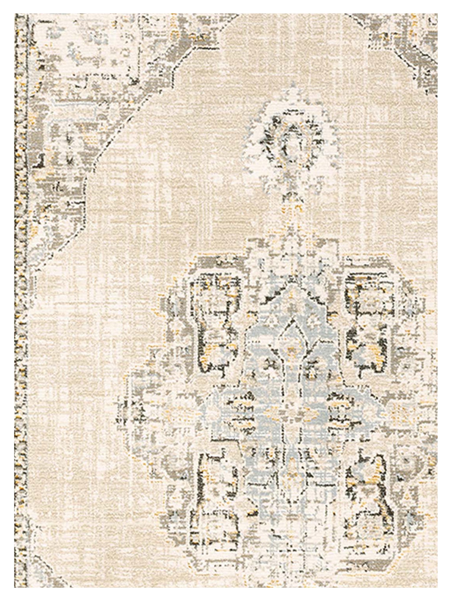 Oriental Weavers ANDORRA 303D0 Beige Ivory Traditional Machinemade Rug