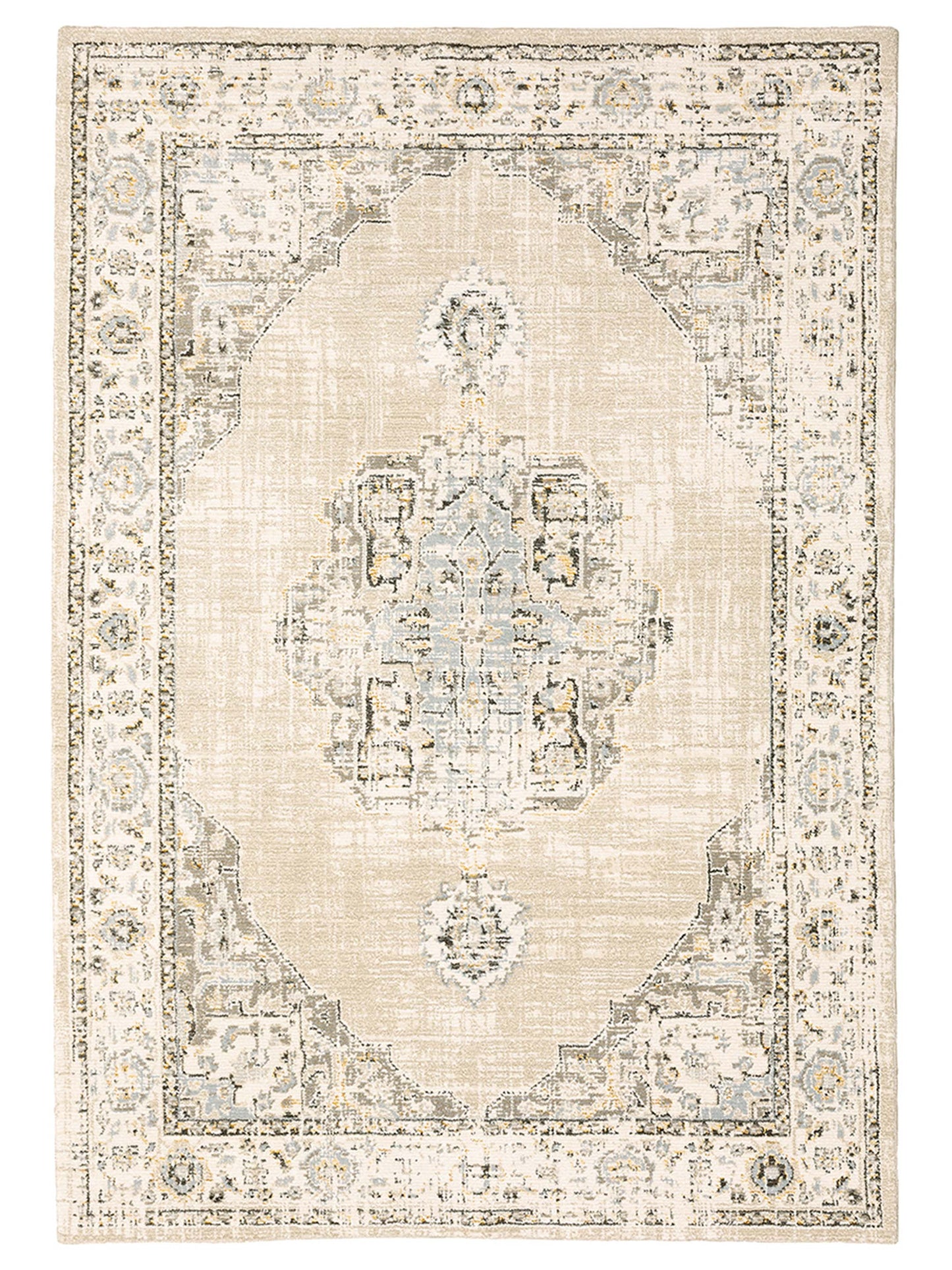 Oriental Weavers ANDORRA 303D0 Beige Traditional Machinemade Rug