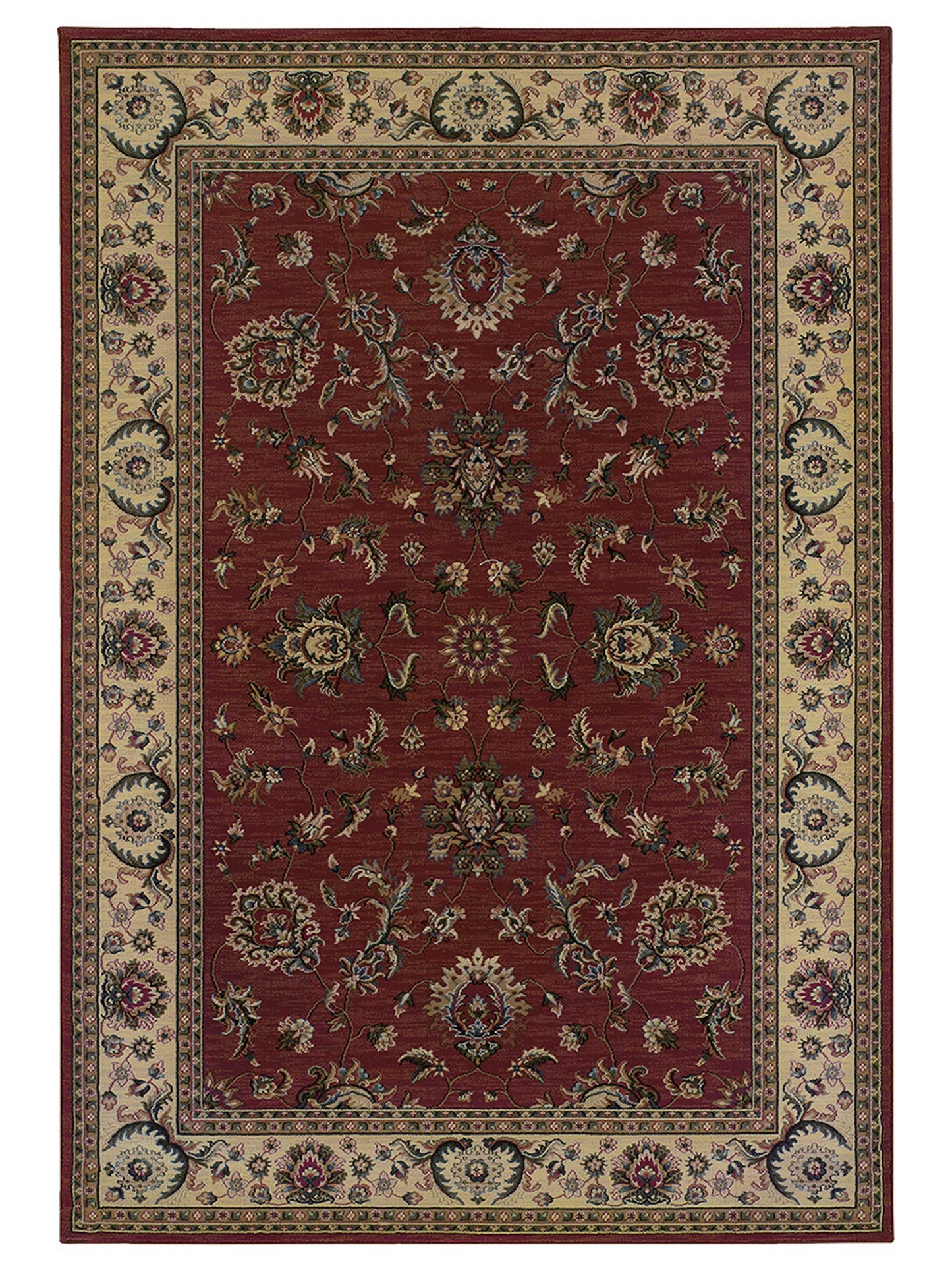 Oriental Weavers ARIANA 311C3 Red Traditional Machinemade Rug