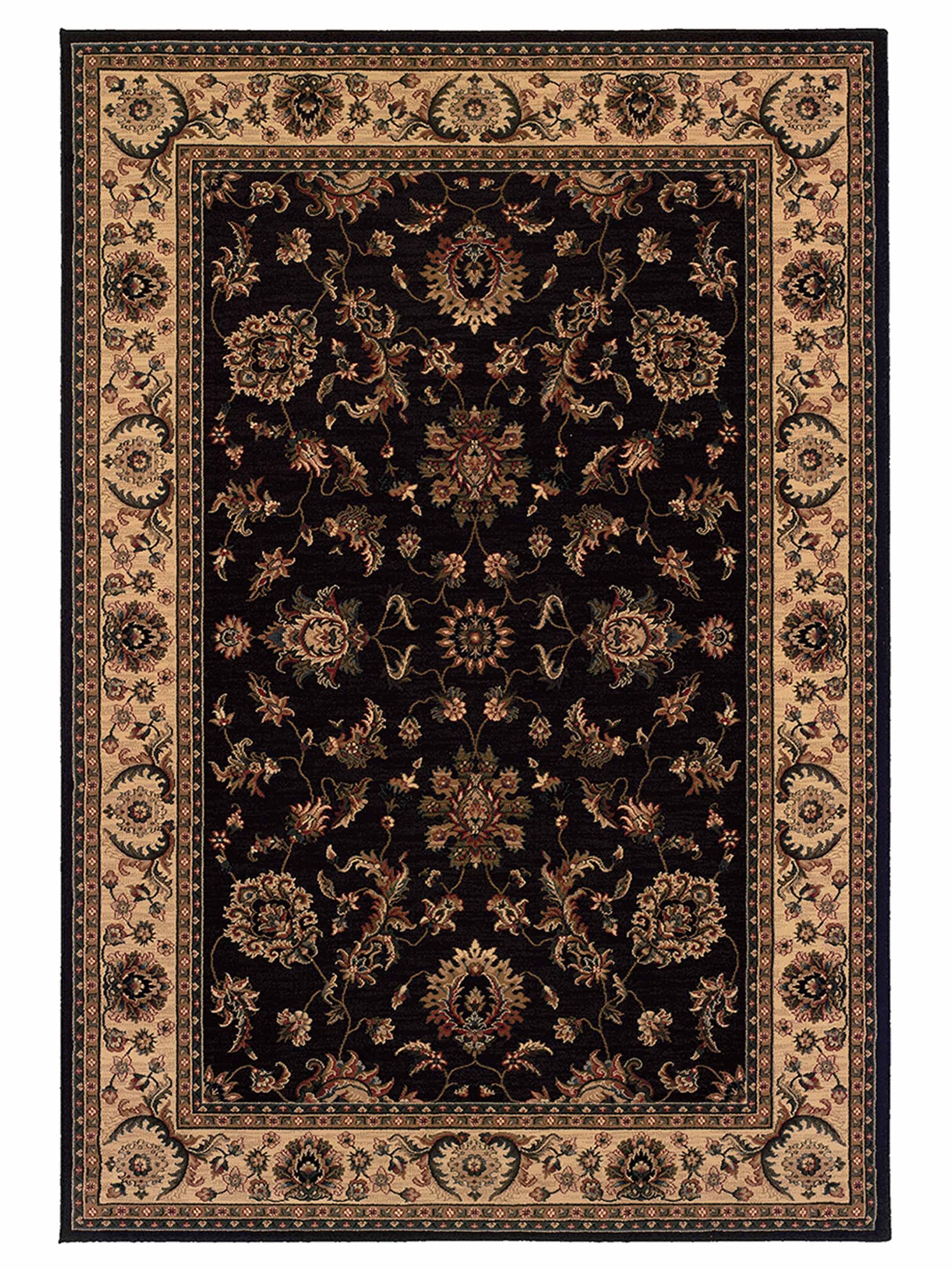 Oriental Weavers ARIANA 311K3 Black Traditional Machinemade Rug