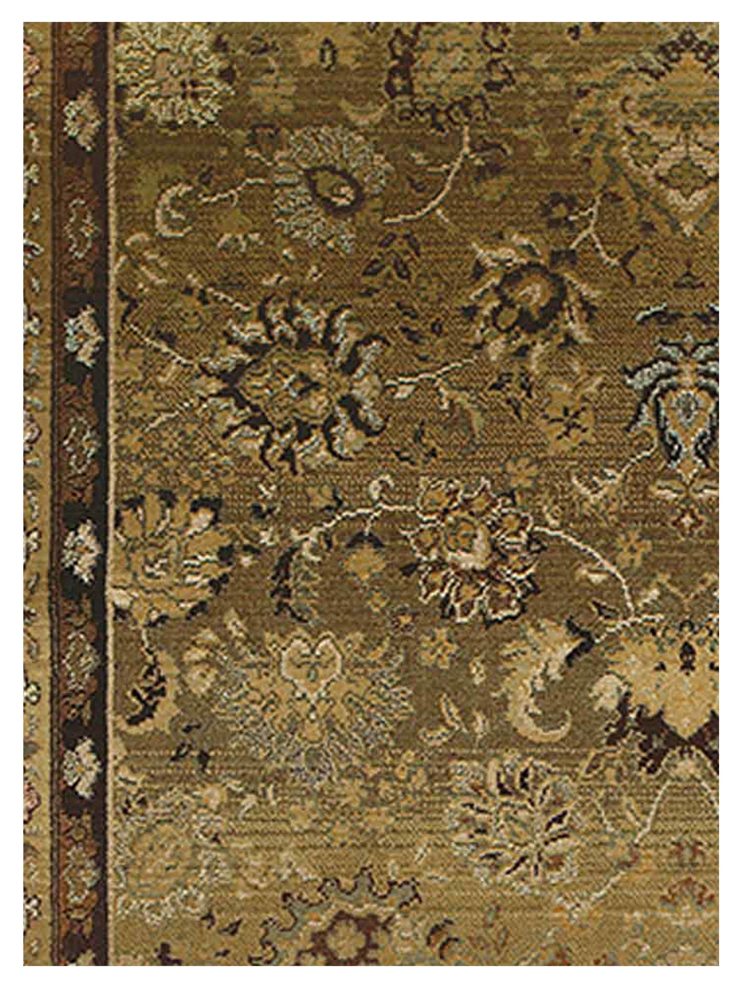 Oriental Weavers GENERATIONS 3434J Beige Green Traditional Machinemade Rug