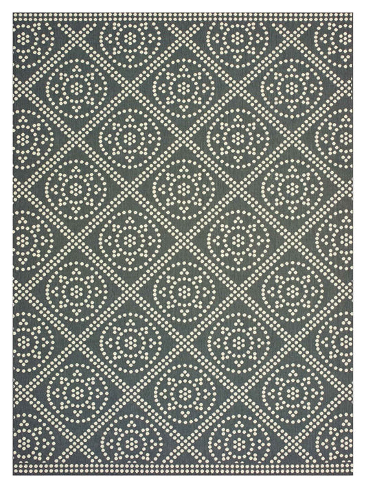 Oriental Weavers MARINA 3969L Grey Outdoor Machinemade Rug