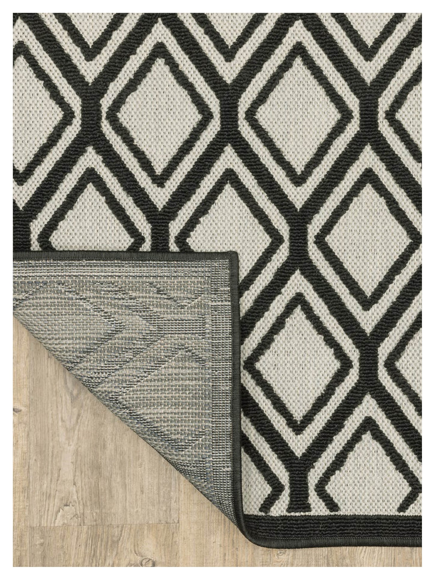 Oriental Weavers TORREY 4151G Beige Black Outdoor Machinemade Rug