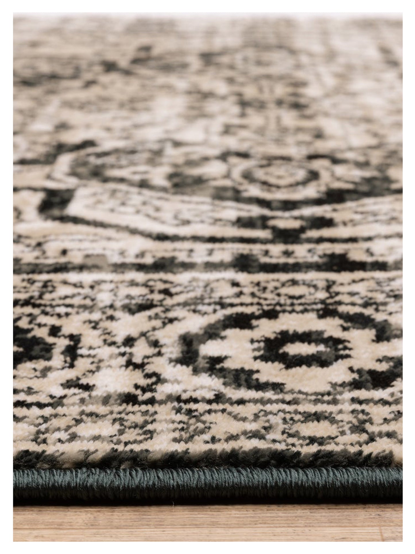 Oriental Weavers GEORGIA 429G0 Grey Black Traditional Machinemade Rug