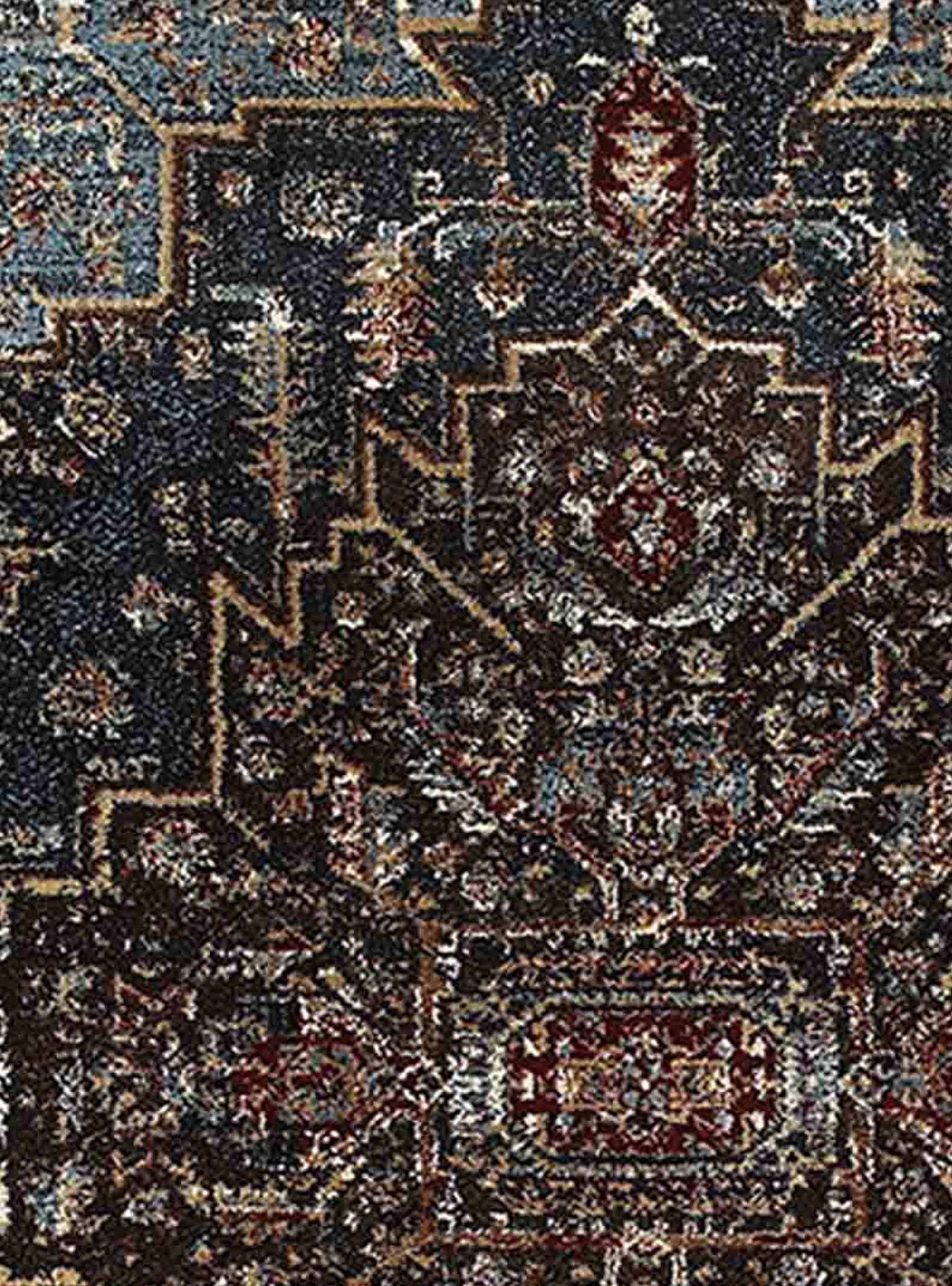 Oriental Weavers EMPIRE 4440L Blue Navy Traditional Machinemade Rug