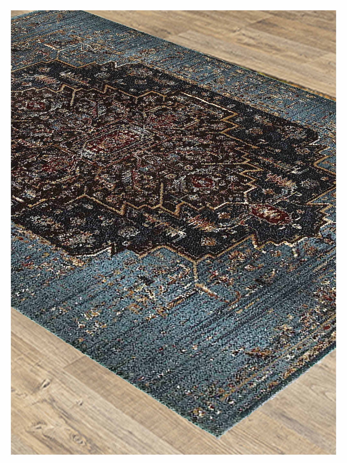 Oriental Weavers EMPIRE 4440L Blue Navy Traditional Machinemade Rug