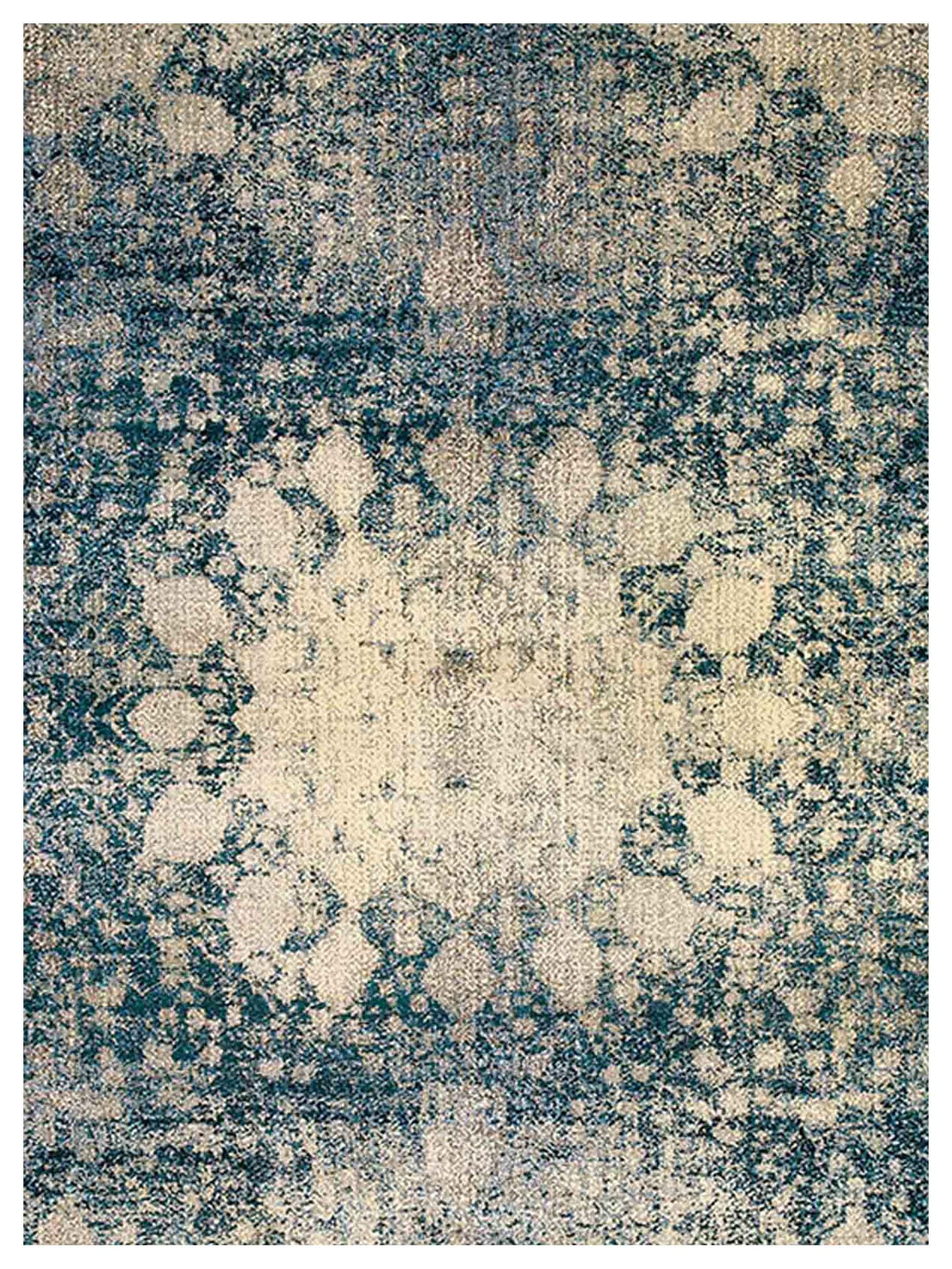 Oriental Weavers EMPIRE 4445S Ivory Blue Traditional Machinemade Rug