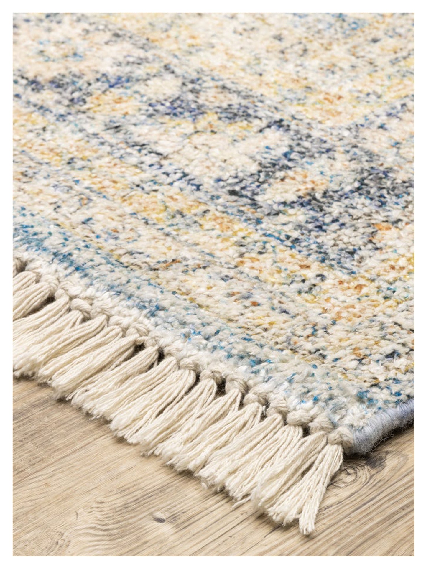 Oriental Weavers MALABAR 45306 Blue Beige Traditional Loom Rug