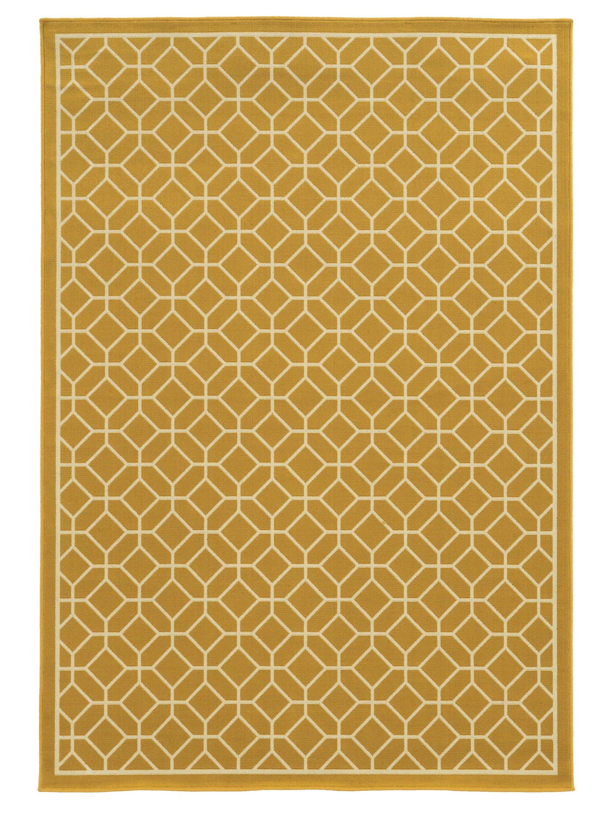 Oriental Weavers Riviera 4771H Gold Outdoor Machinemade Rug