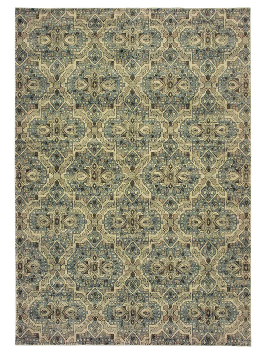 Oriental Weavers RALEIGH 4927L Ivory Casual Machinemade Rug