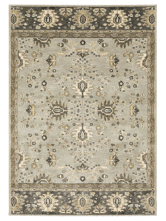 Oriental Weavers FLORENCE 4928C Blue Traditional Machinemade Rug