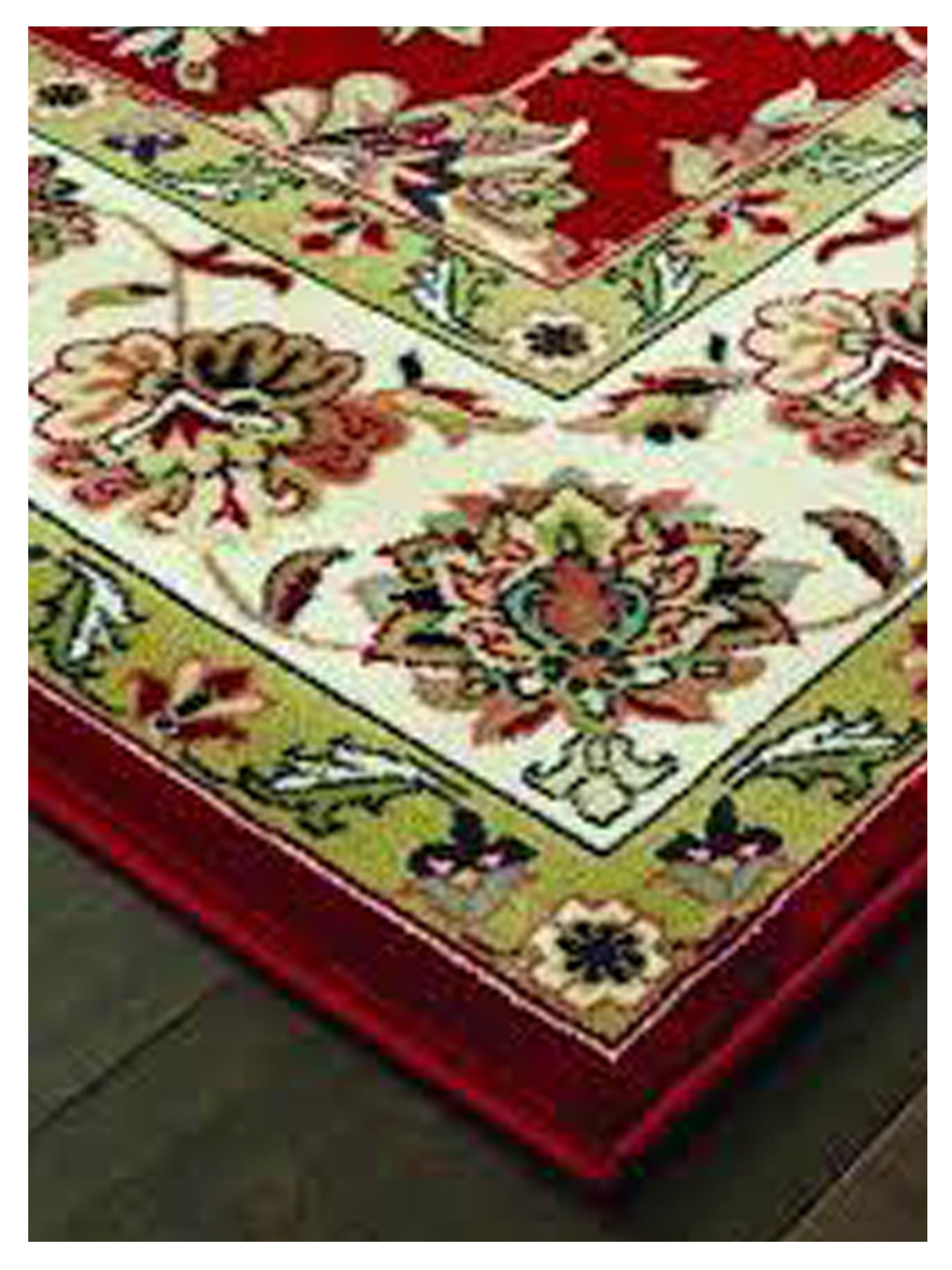 Oriental Weavers KASHAN 4929R Red Ivory Traditional Machinemade Rug