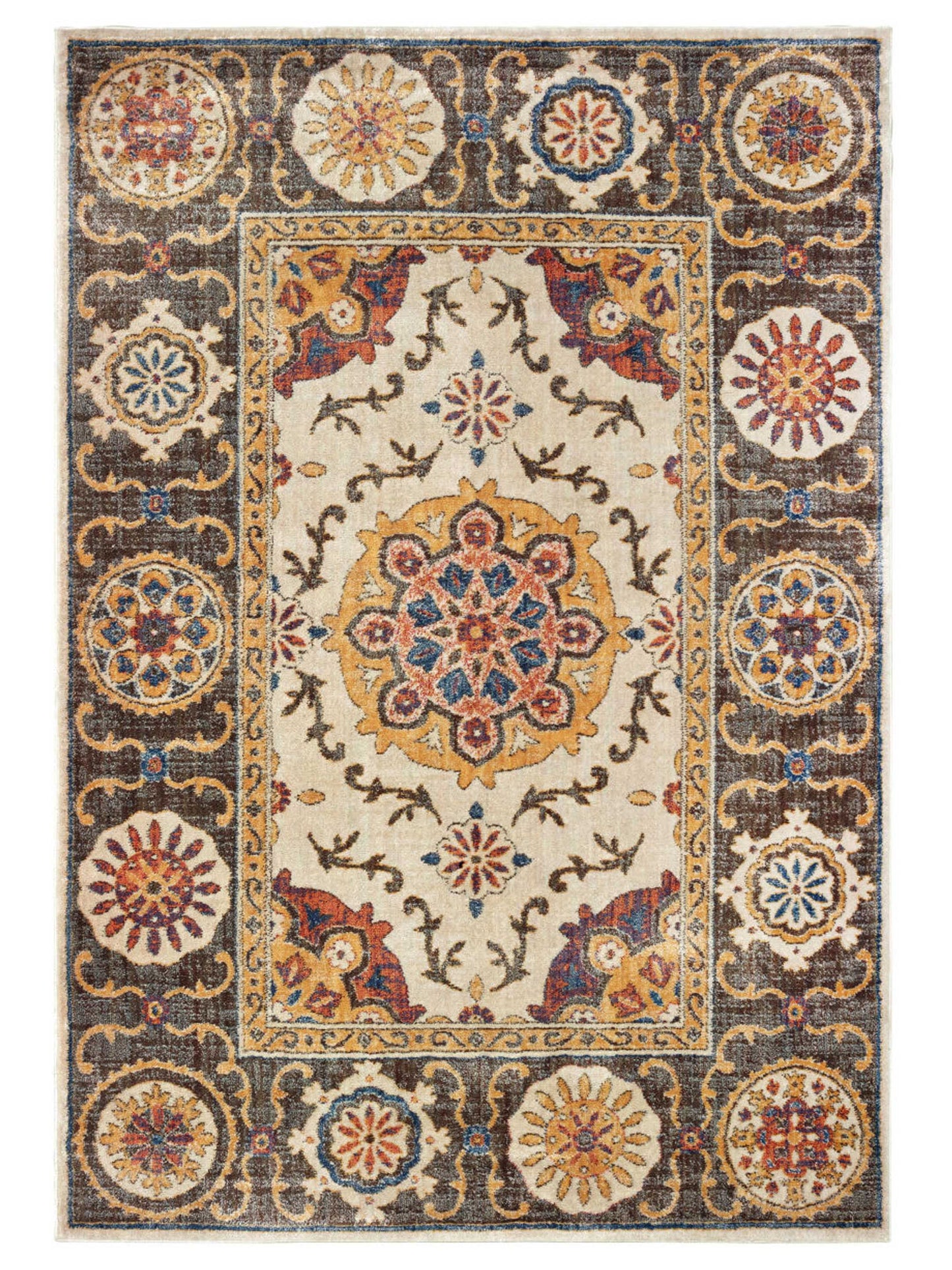 Oriental Weavers Pandora 4929X Ivory Casual Machinemade Rug