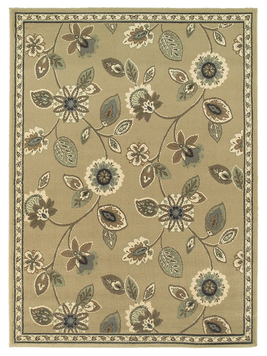 Oriental Weavers BRENTWOOD 501J9 Stone Casual Machinemade Rug