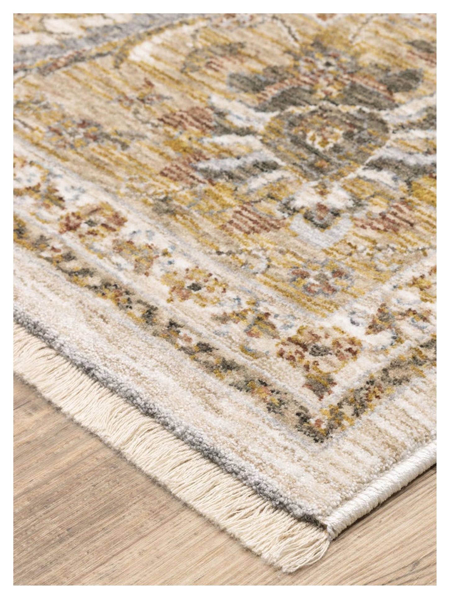 Oriental Weavers Maharaja 5091W Ivory Gold Traditional Machinemade Rug