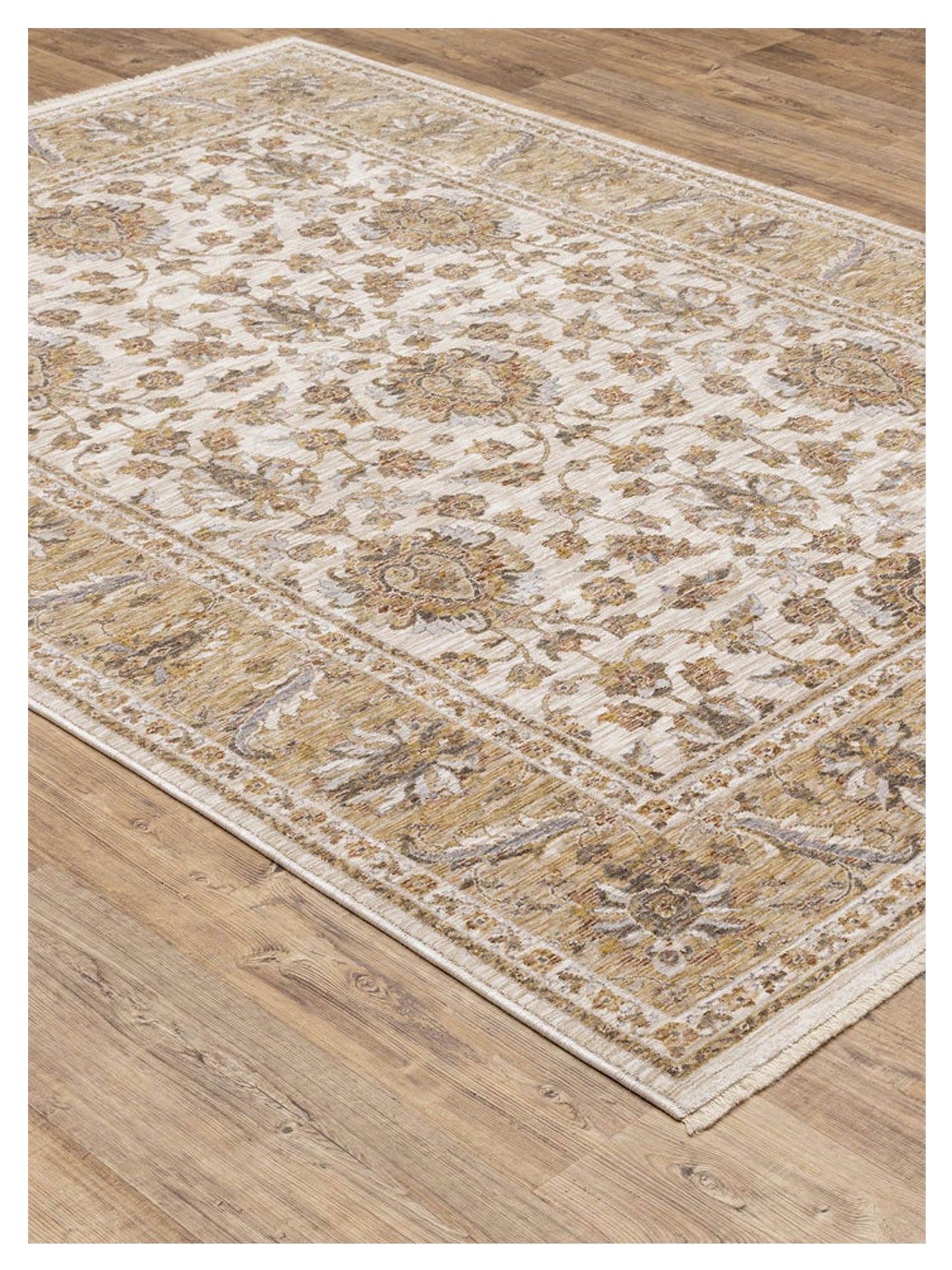 Oriental Weavers Maharaja 5091W Ivory Gold Traditional Machinemade Rug