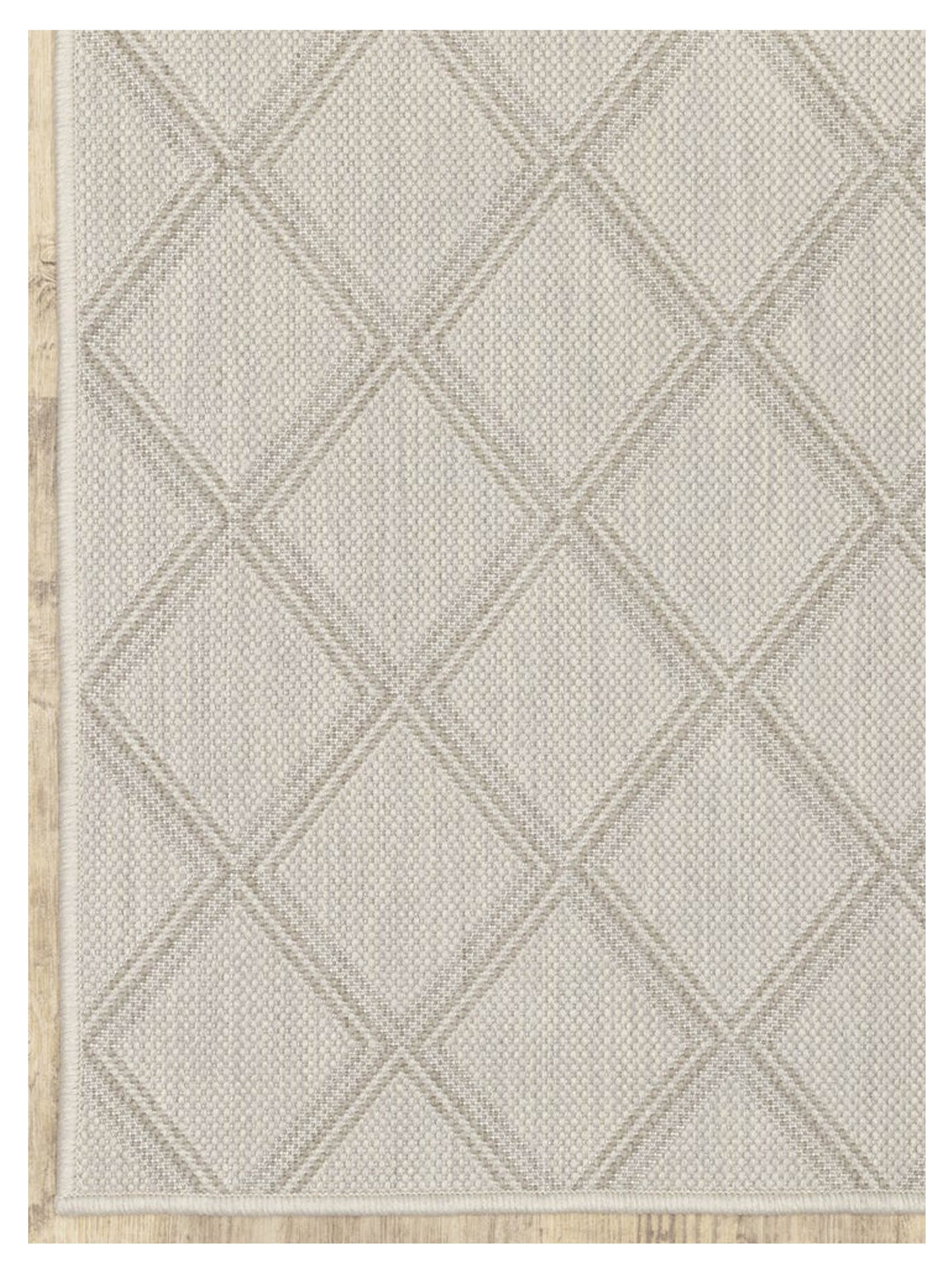 Oriental Weavers PORTOFINO 5098W Ivory Grey Outdoor Machinemade Rug