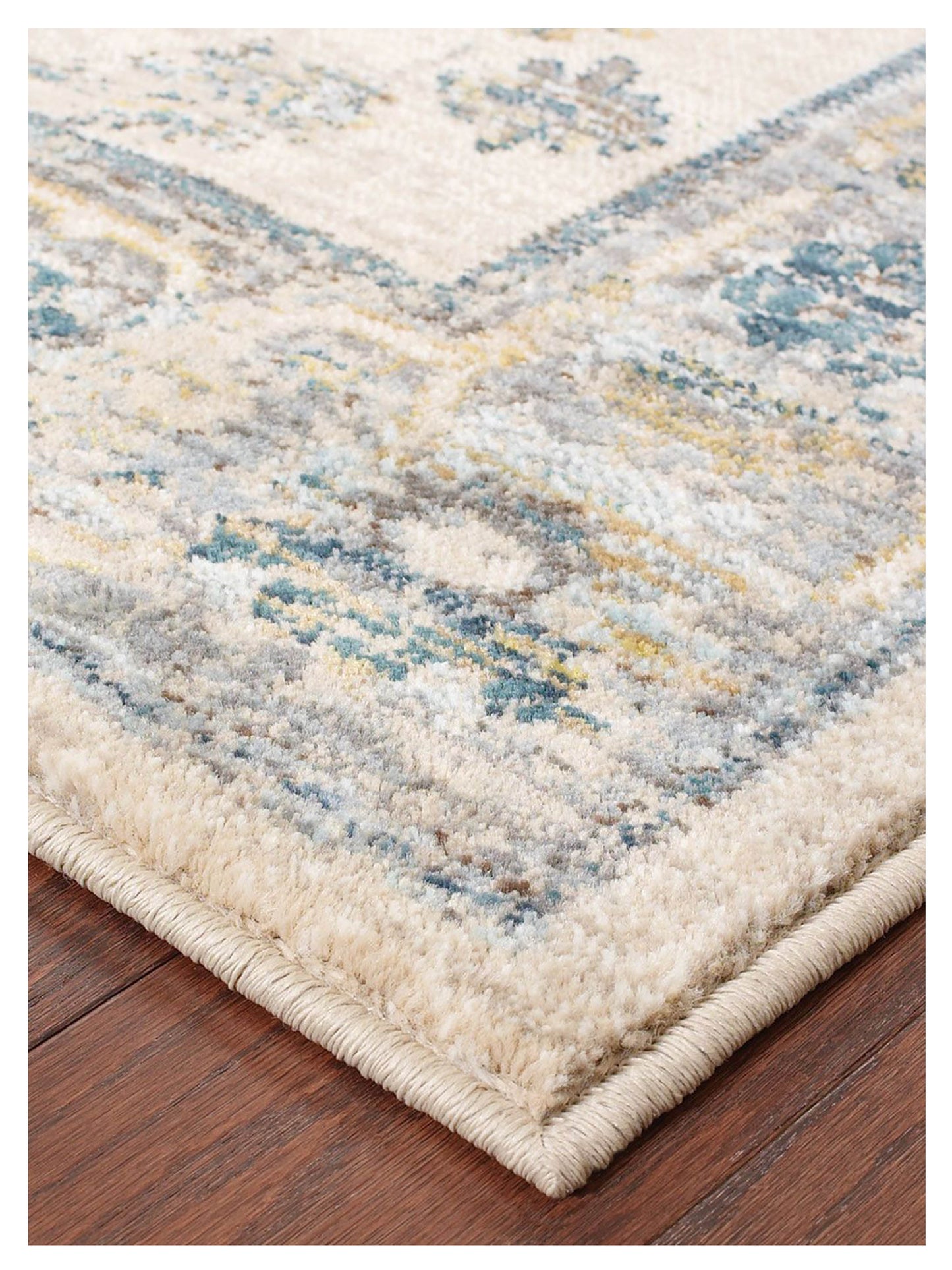 Oriental Weavers SEDONA 5171C Ivory Blue Traditional Machinemade Rug