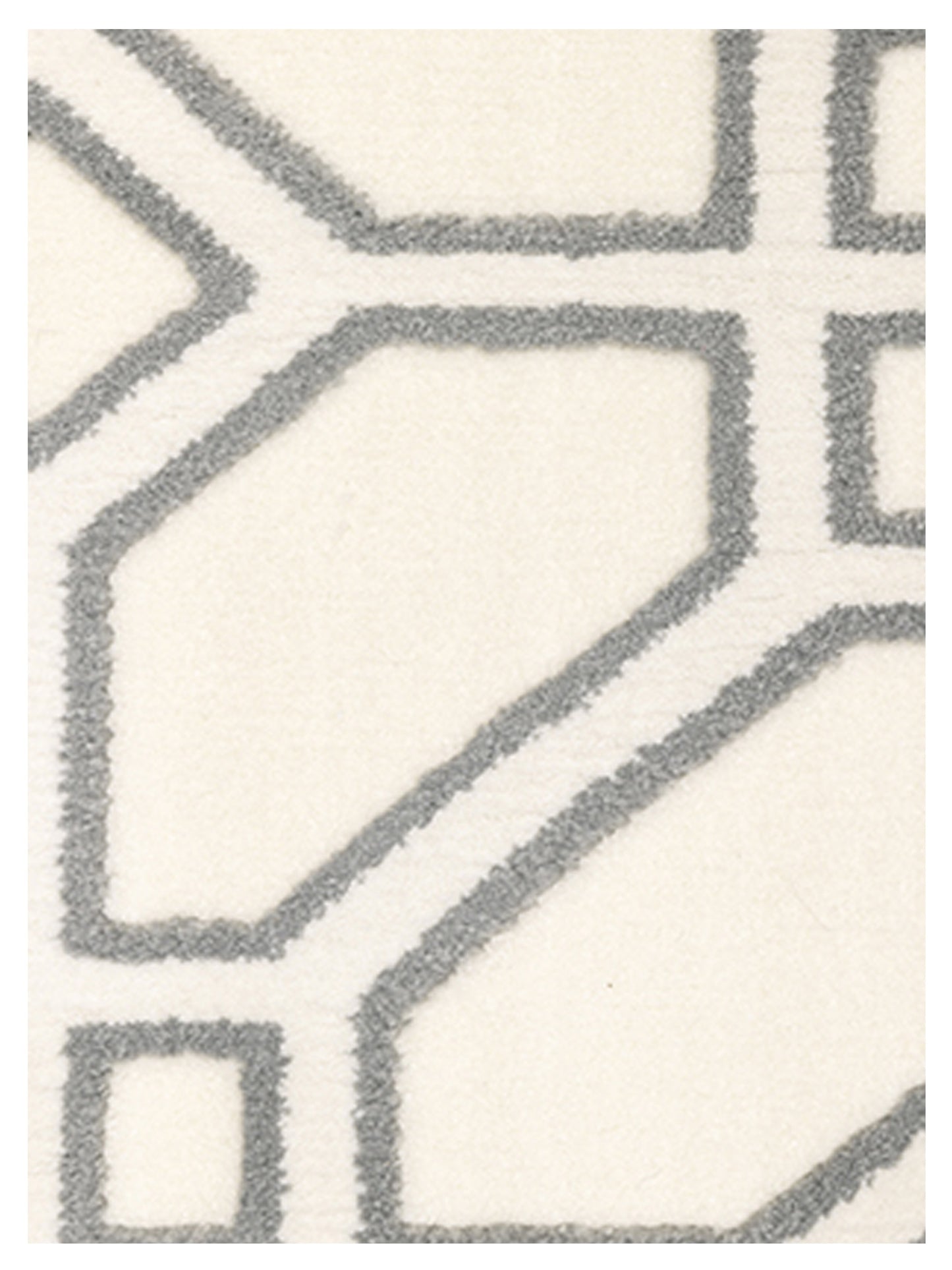 Oriental Weavers CAPISTRANO 522A1 Ivory Grey Casual Machinemade Rug