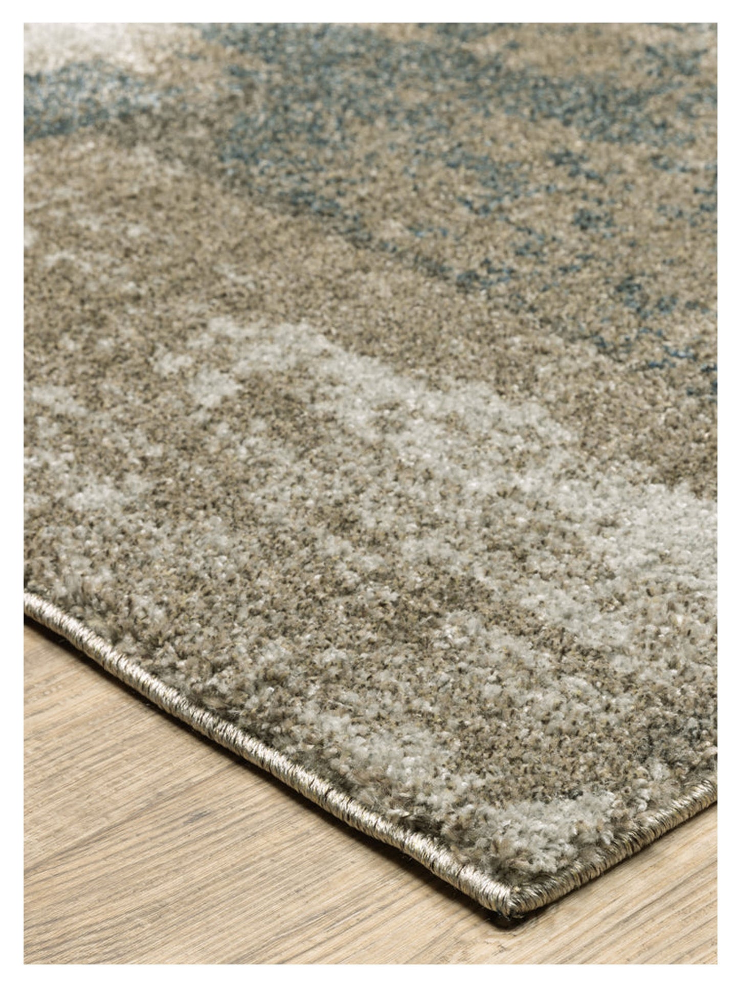 Oriental Weavers ALTON 532B9 Blue Brown Contemporary Machinemade Rug