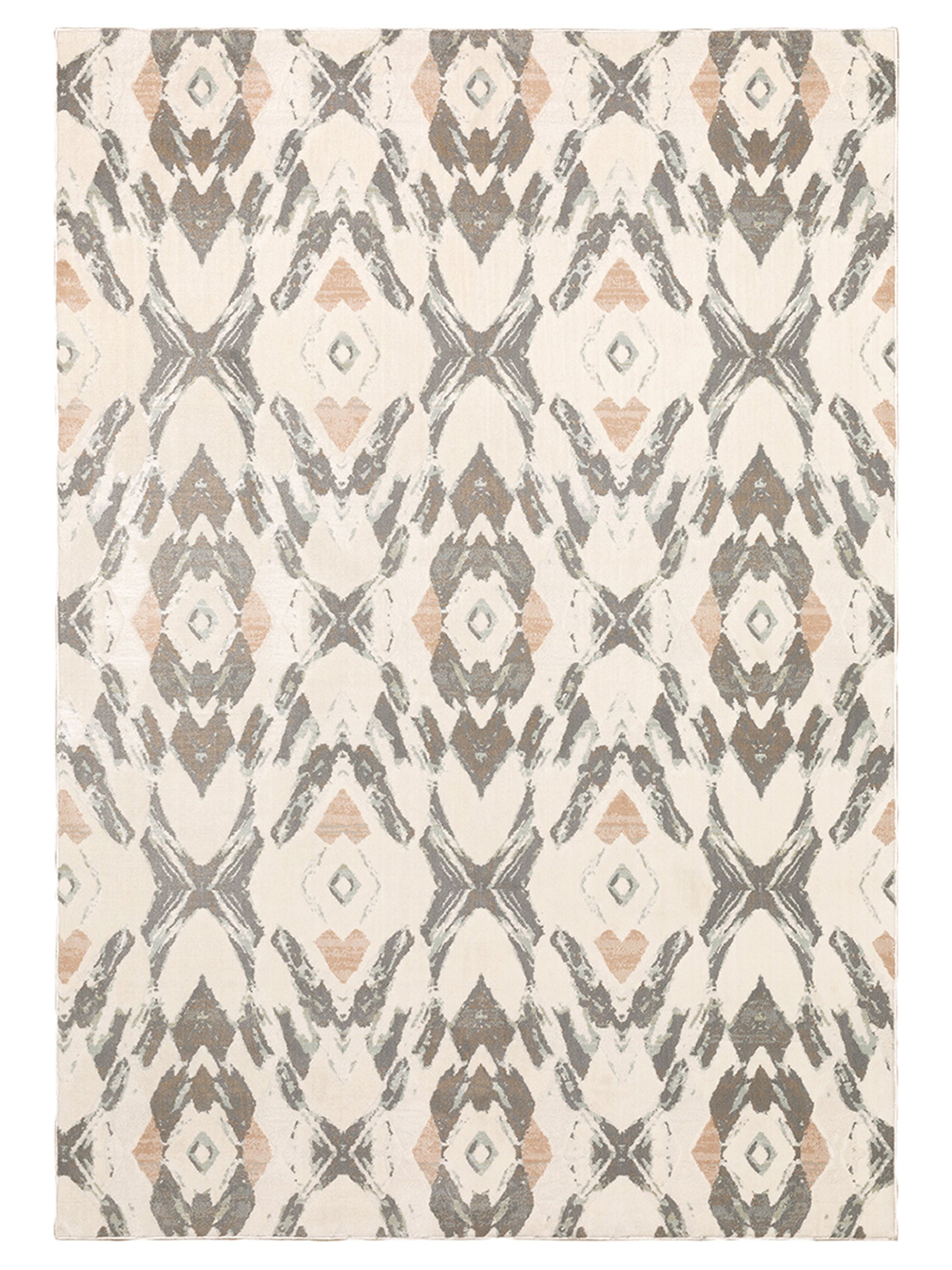 Oriental Weavers CAPISTRANO 534A1 Ivory Contemporary Machinemade Rug