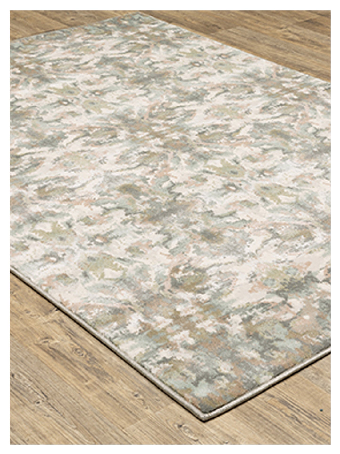 Oriental Weavers CAPISTRANO 535B1 Ivory Multi Casual Machinemade Rug