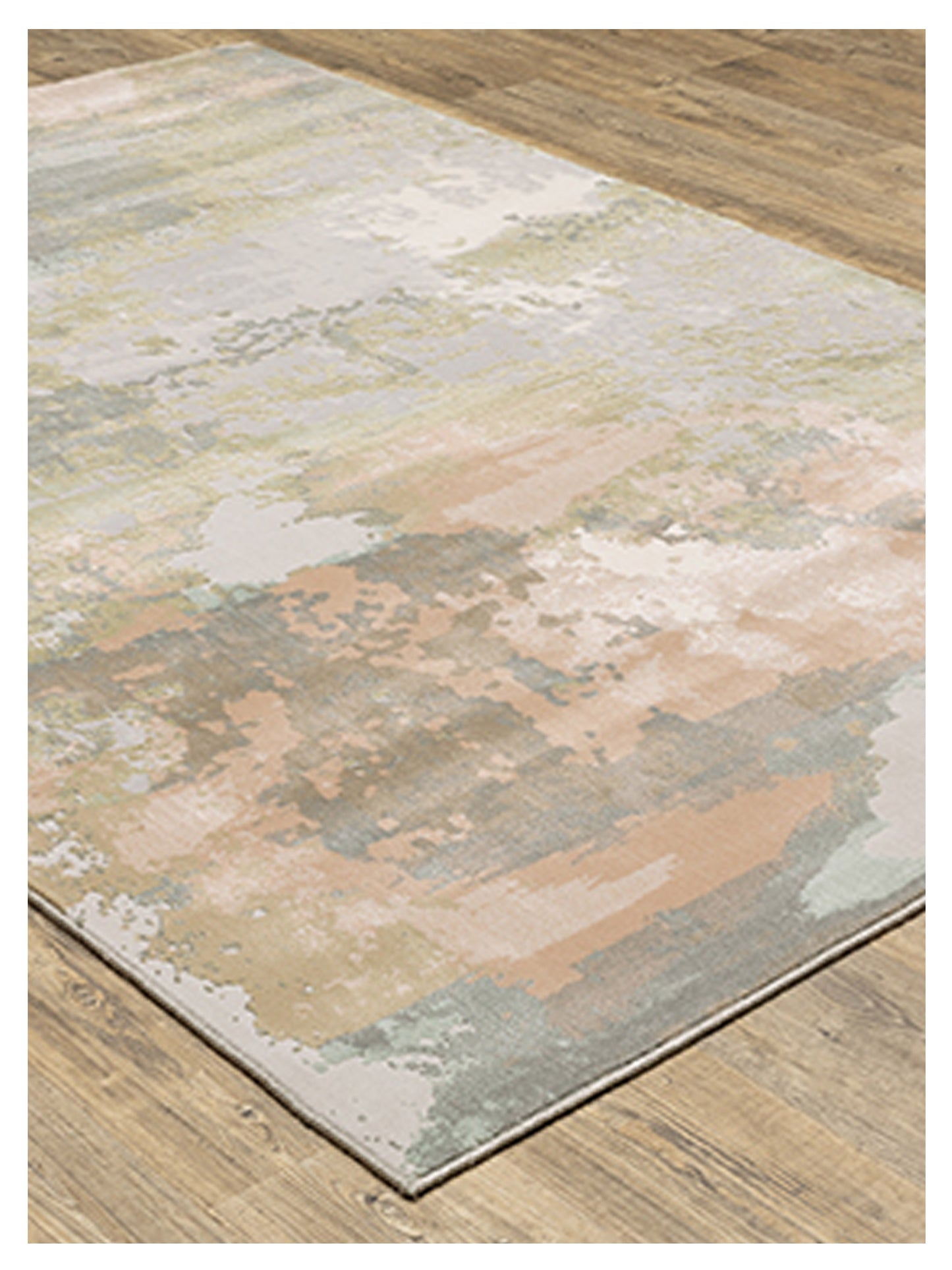 Oriental Weavers CAPISTRANO 536A1 Grey Pink Contemporary Machinemade Rug