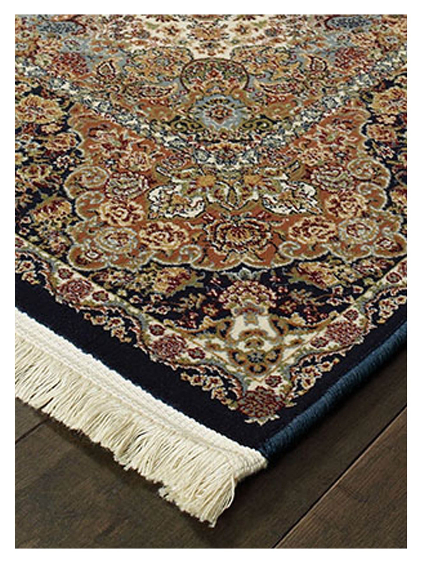 Oriental Weavers MASTERPIECE 5501K Navy Multi Traditional Machinemade Rug