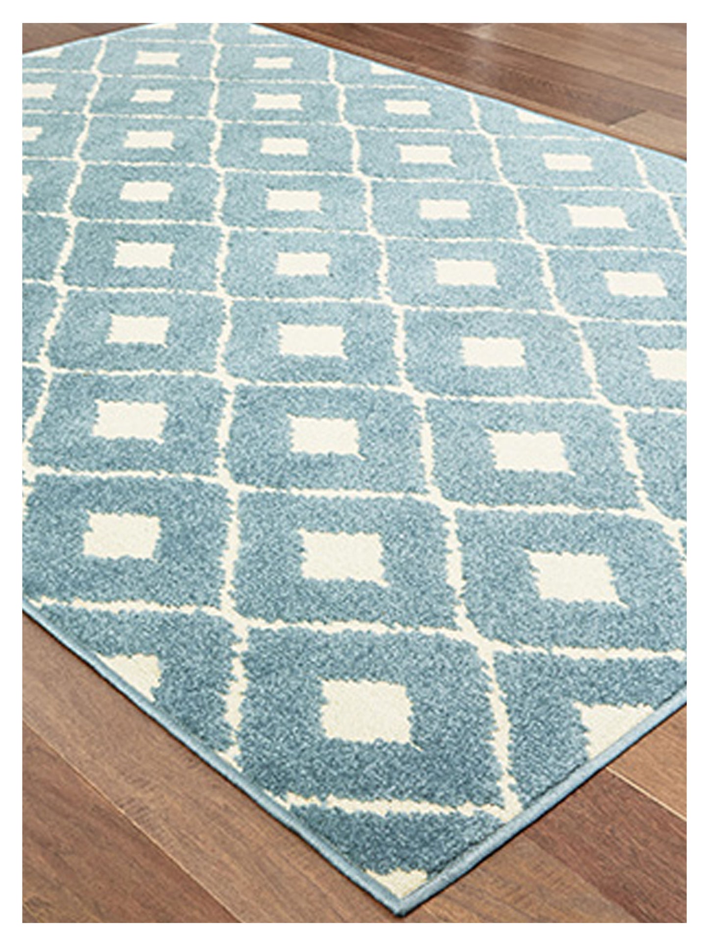 Oriental Weavers BARBADOS 5502B Blue Ivory Outdoor Machinemade Rug