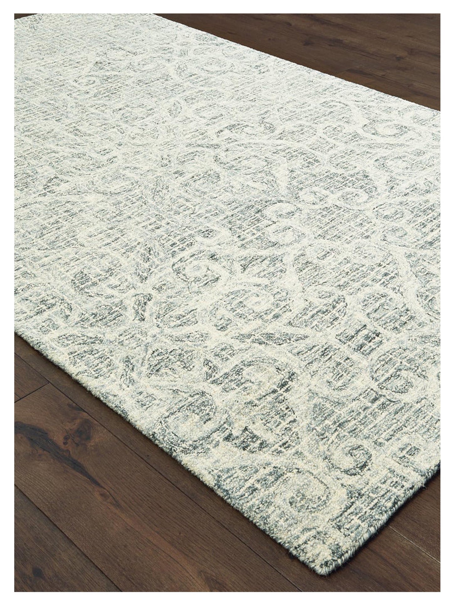 Oriental Weavers TALLAVERA 55602 Grey Ivory Casual Tufted Rug