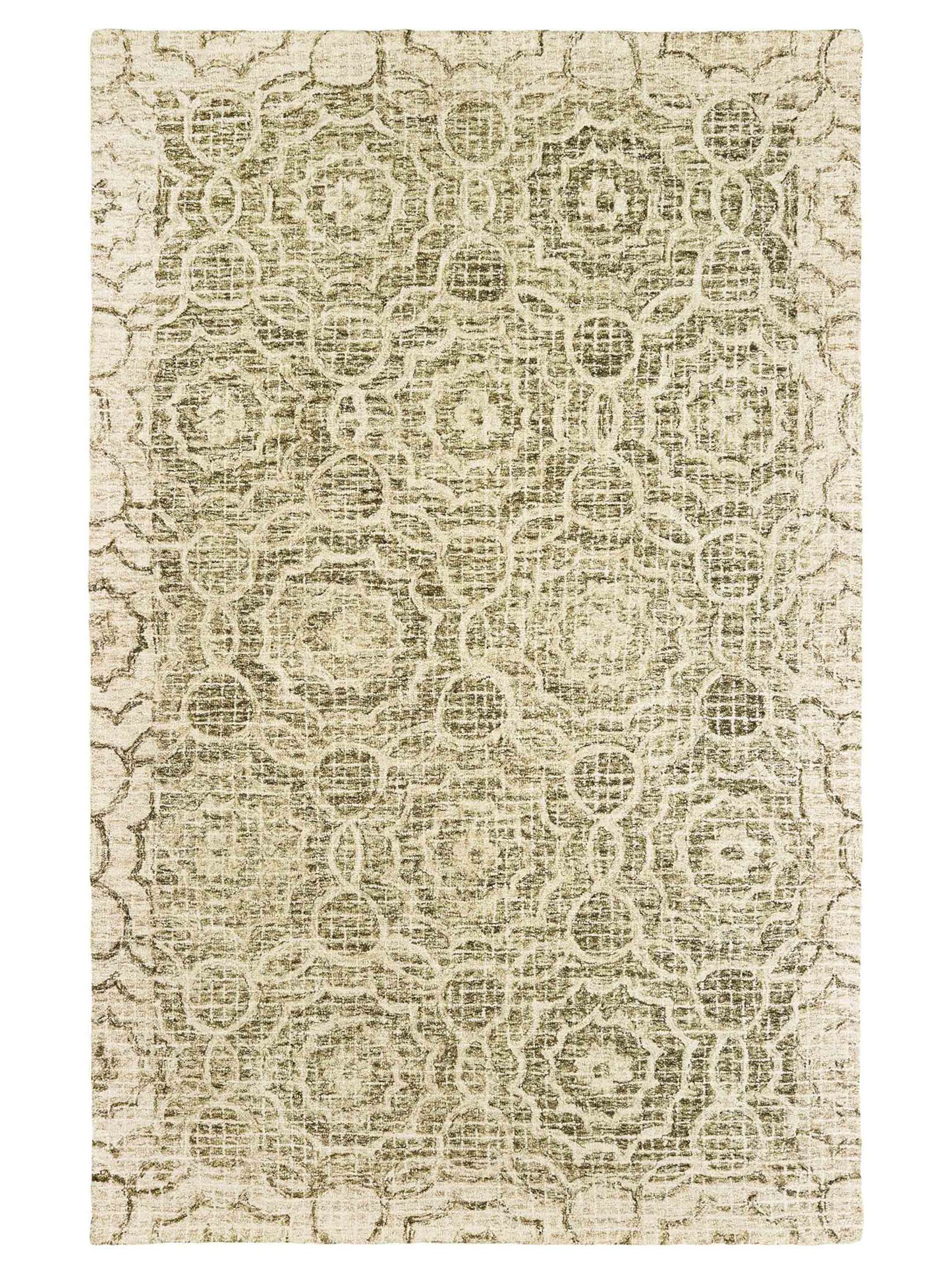 Oriental Weavers TALLAVERA 55606 Green Casual Tufted Rug