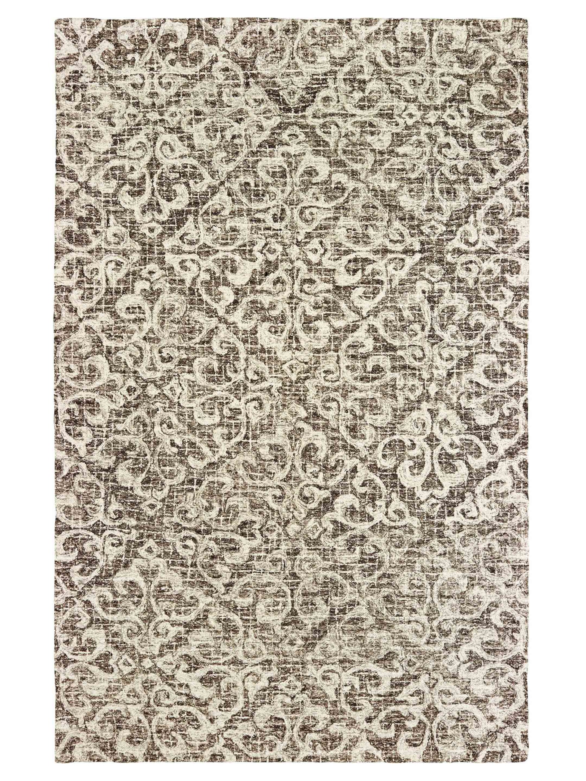 Oriental Weavers TALLAVERA 55607 Brown Casual Tufted Rug