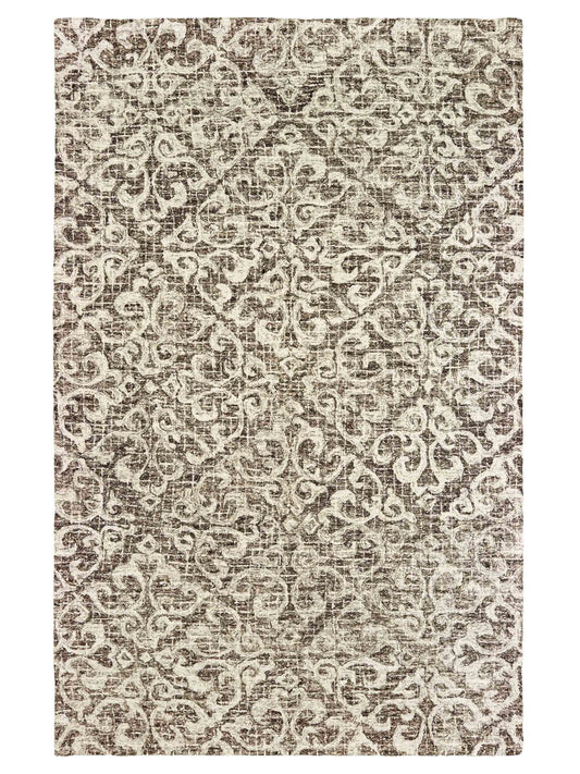 Oriental Weavers TALLAVERA 55607 Brown Casual Tufted Rug