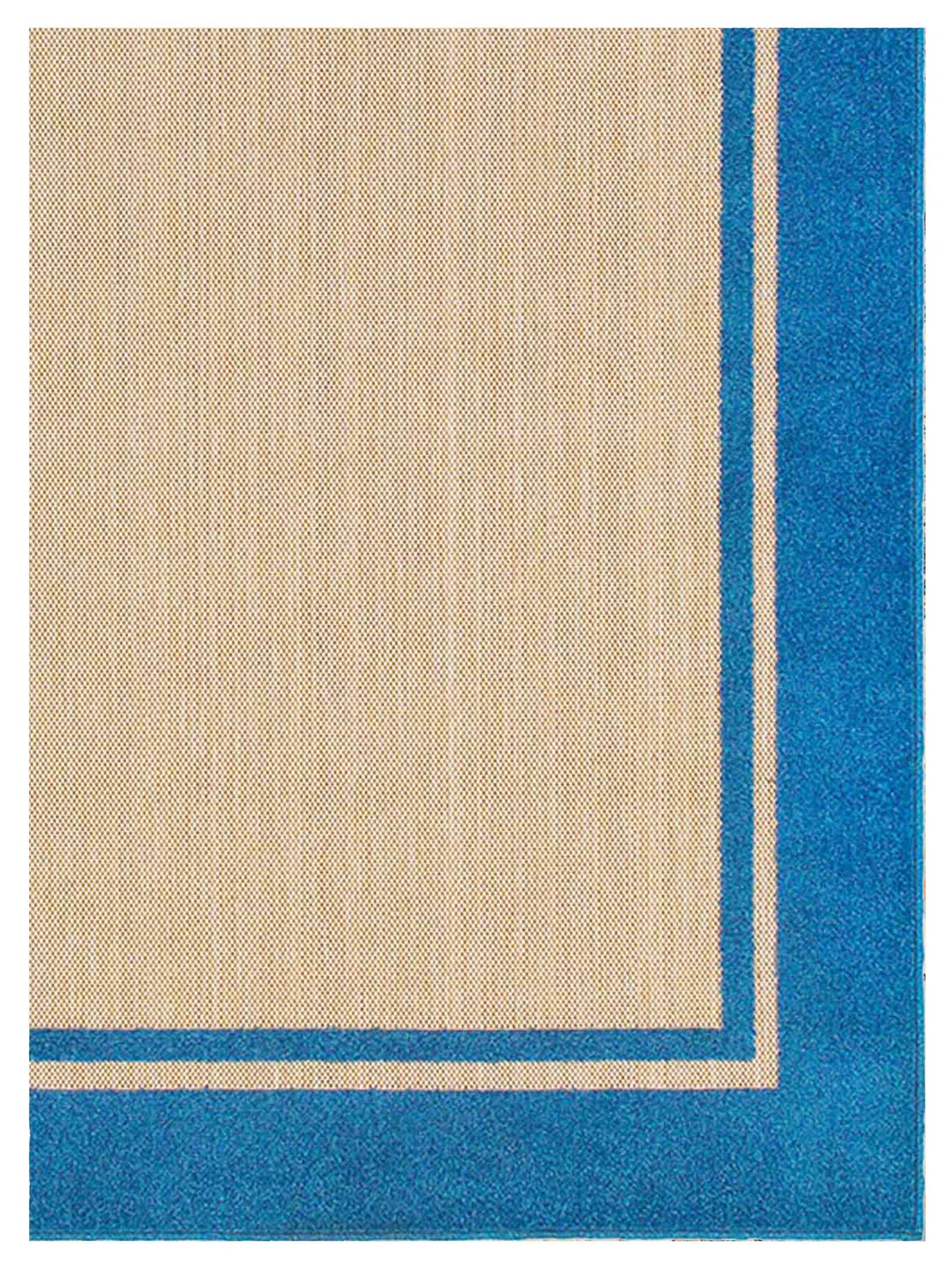 Oriental Weavers CAYMAN 5594B Sand Blue Outdoor Machinemade Rug