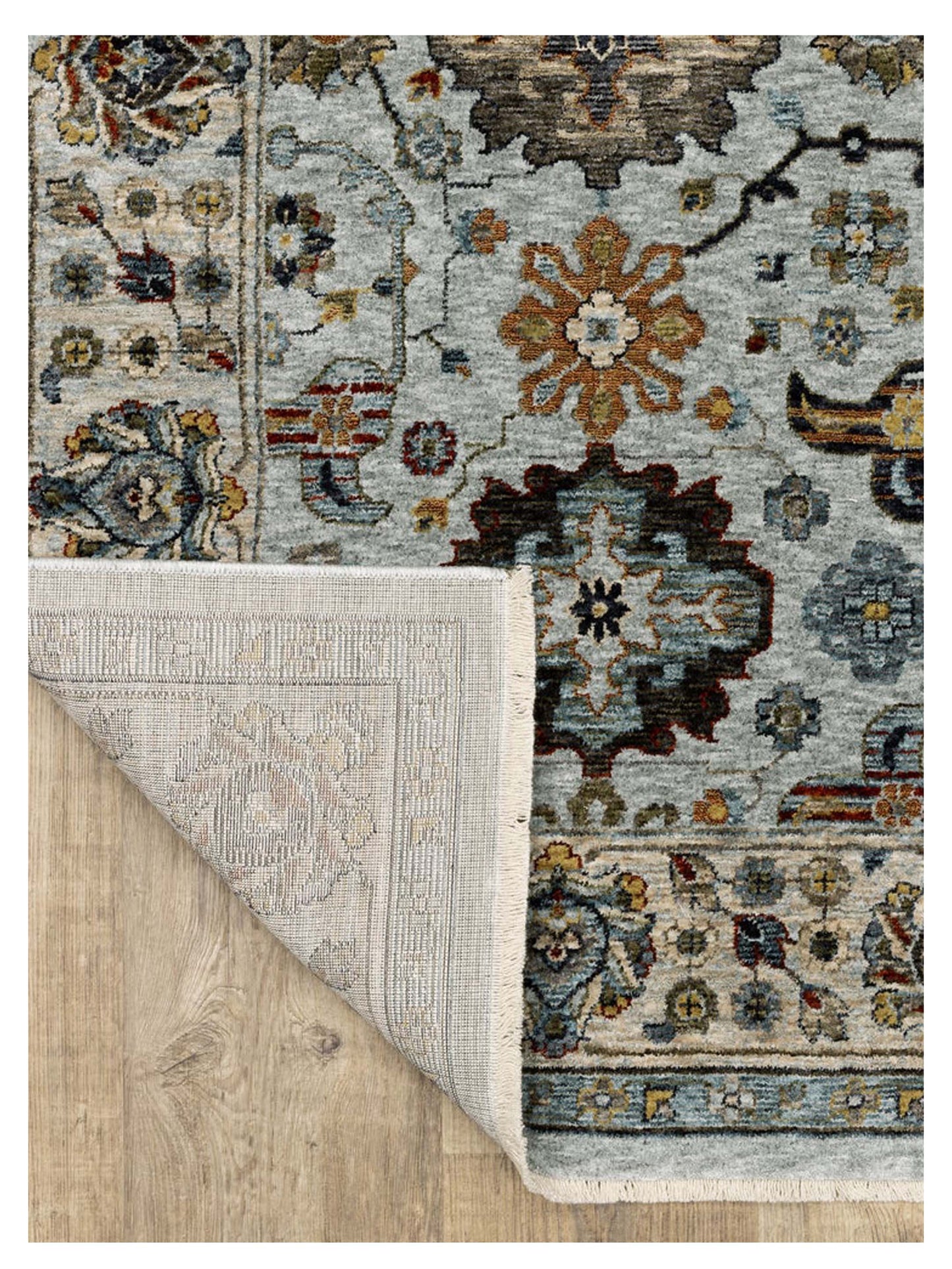 Oriental Weavers ABERDEEN 561W1 Blue Ivory Traditional Machinemade Rug