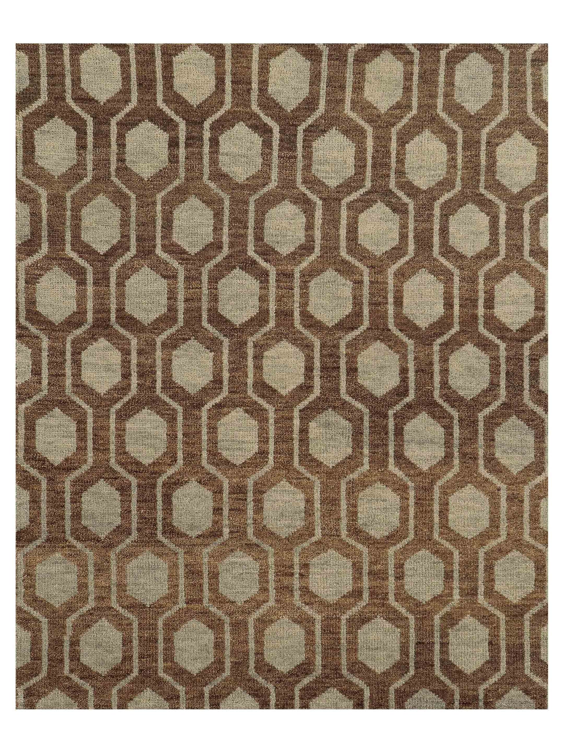 Oriental Weavers MADDOX 56504 Brown Tommy Bahama Knotted Rug