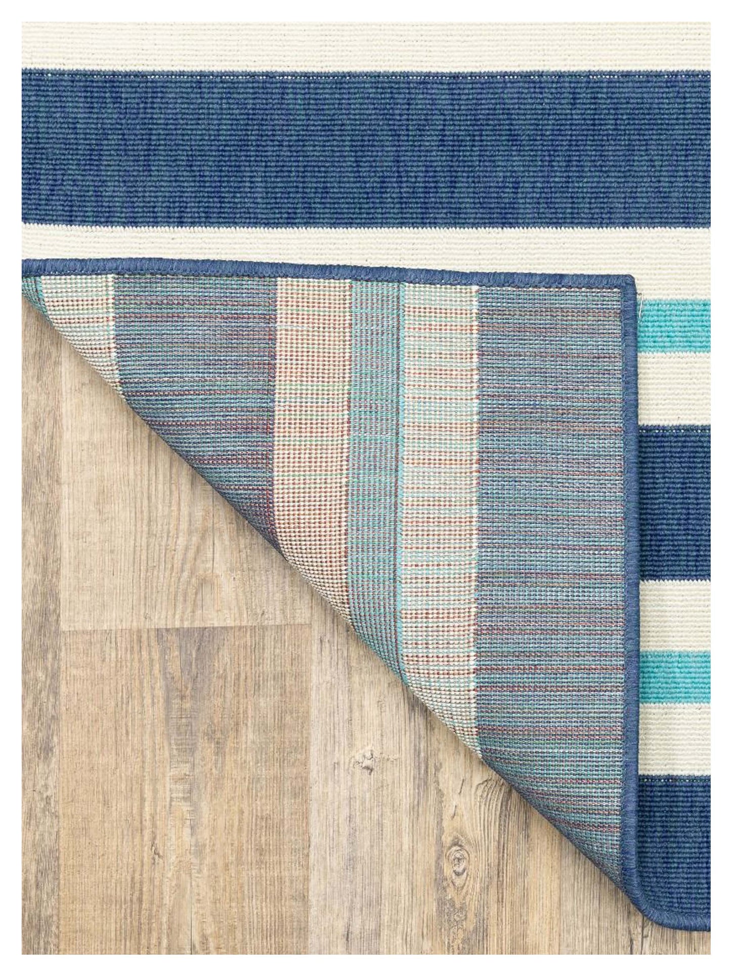 Oriental Weavers MERIDIAN 5701B Blue Ivory Outdoor Machinemade Rug