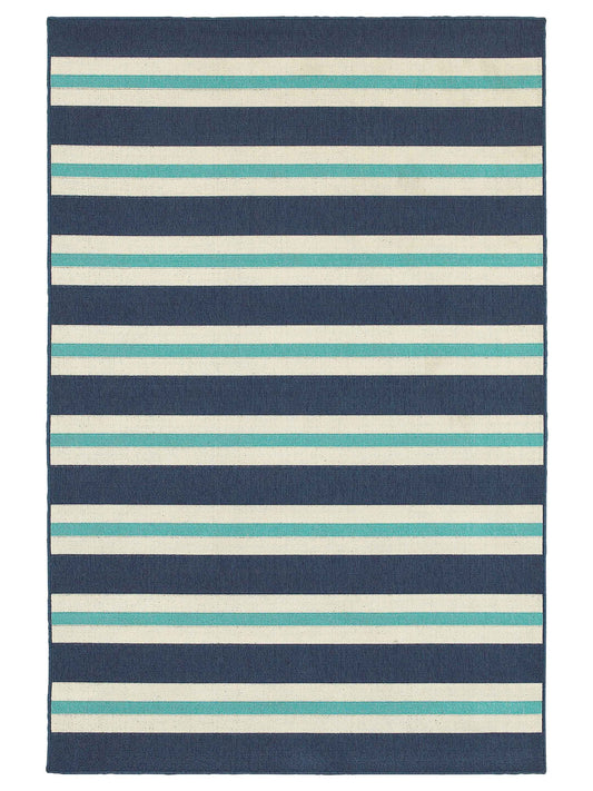 Oriental Weavers MERIDIAN 5701B Blue Outdoor Machinemade Rug