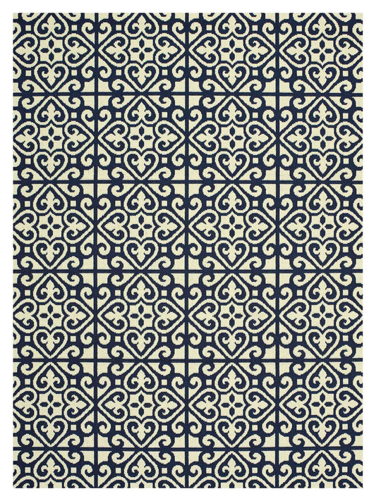 Oriental Weavers MARINA 5927B Ivory Outdoor Machinemade Rug