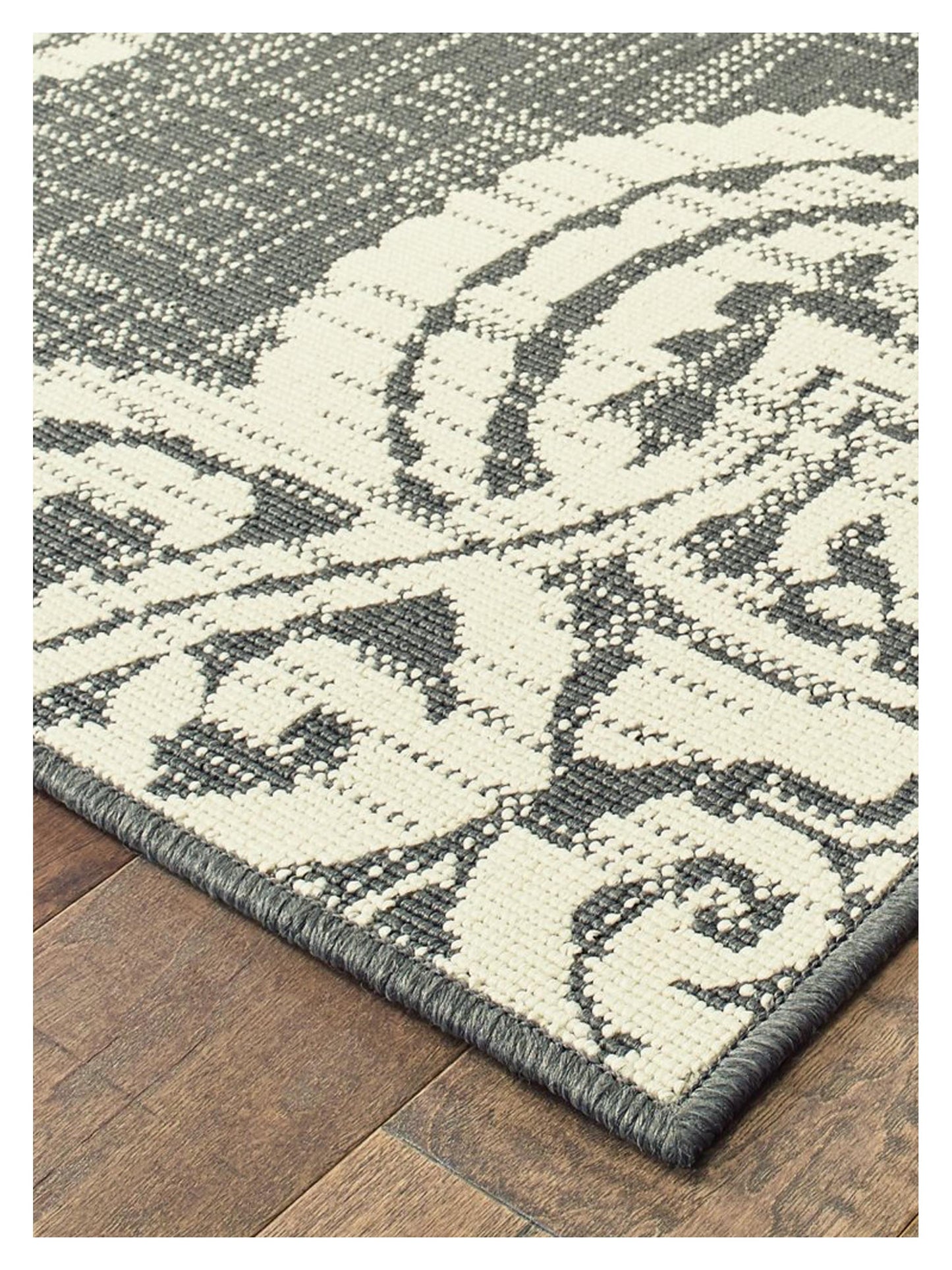 Oriental Weavers MARINA 5929E Grey Ivory Outdoor Machinemade Rug