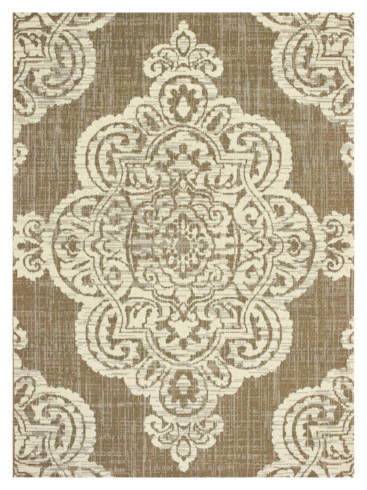 Oriental Weavers MARINA 5929J Tan Outdoor Machinemade Rug