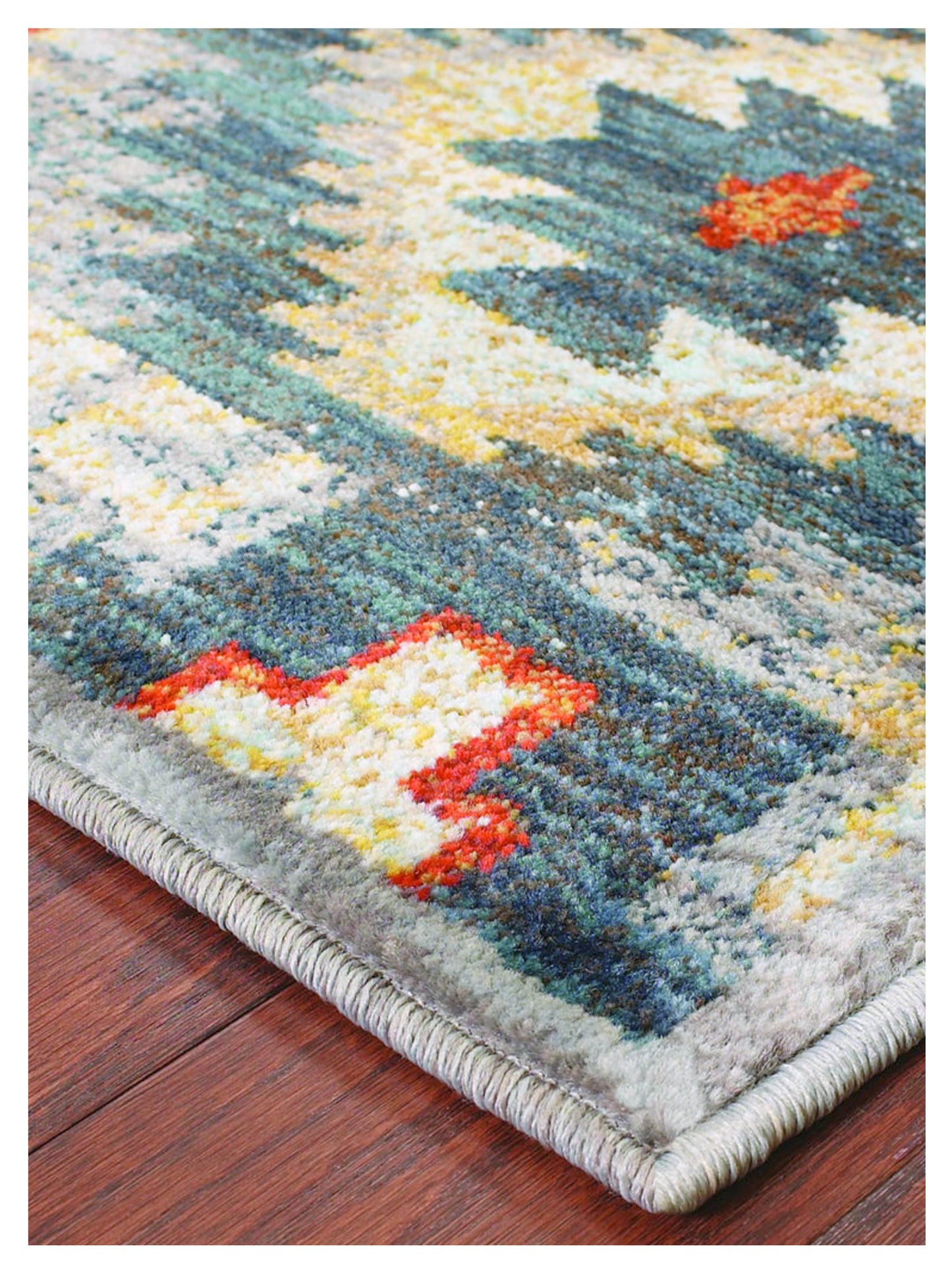 Oriental Weavers SEDONA 5937D Blue Multi Casual Machinemade Rug