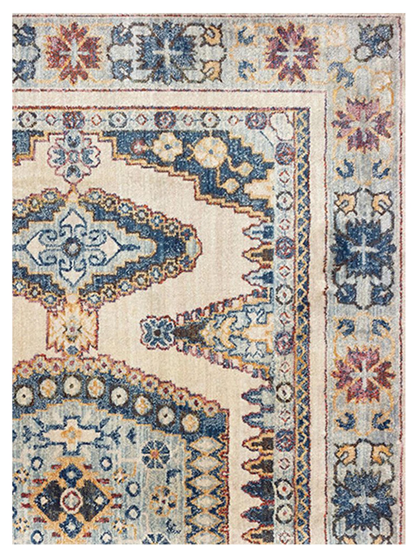 Oriental Weavers Pandora 5991I Ivory Blue Casual Machinemade Rug