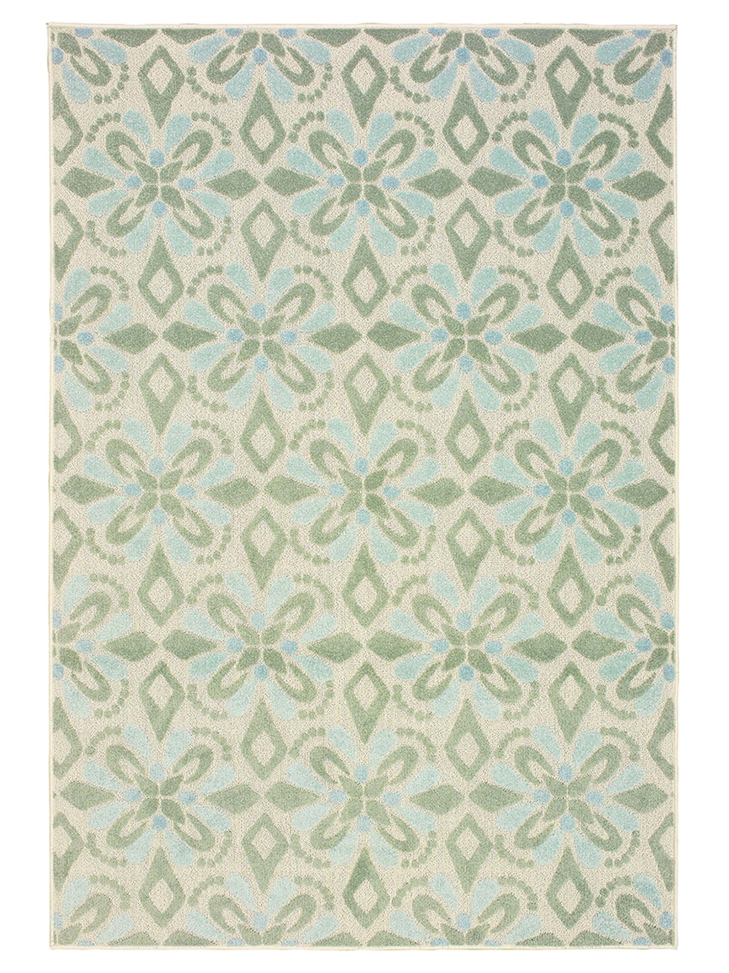 Oriental Weavers BARBADOS 5994J Ivory Outdoor Machinemade Rug