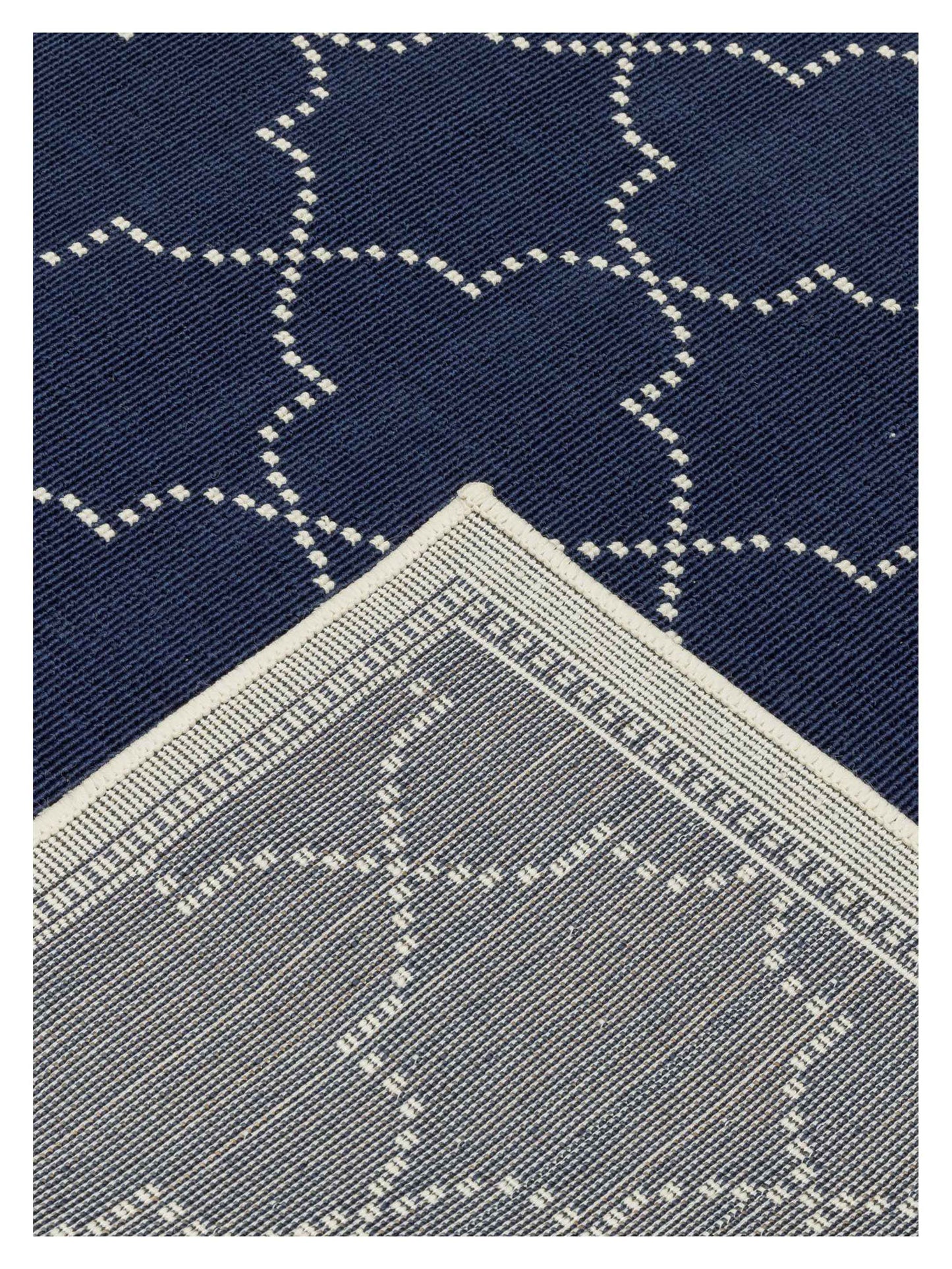 Oriental Weavers MARINA 6025P Navy Ivory Outdoor Machinemade Rug