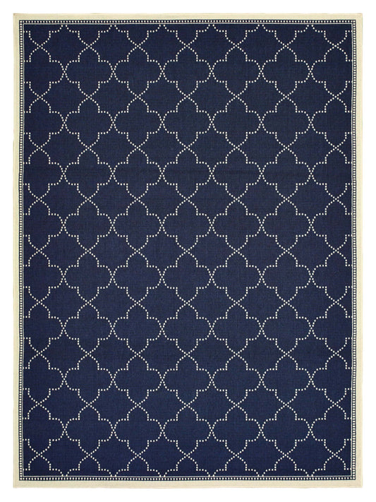 Oriental Weavers MARINA 6025P Navy Outdoor Machinemade Rug