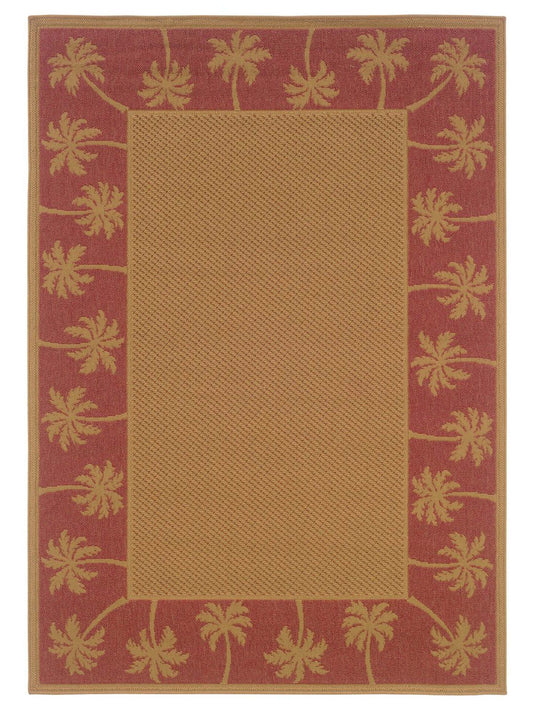 Oriental Weavers LANAI 606C8 Beige Outdoor Machinemade Rug