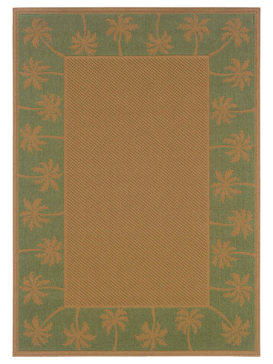 Oriental Weavers LANAI 606F6 Beige Outdoor Machinemade Rug